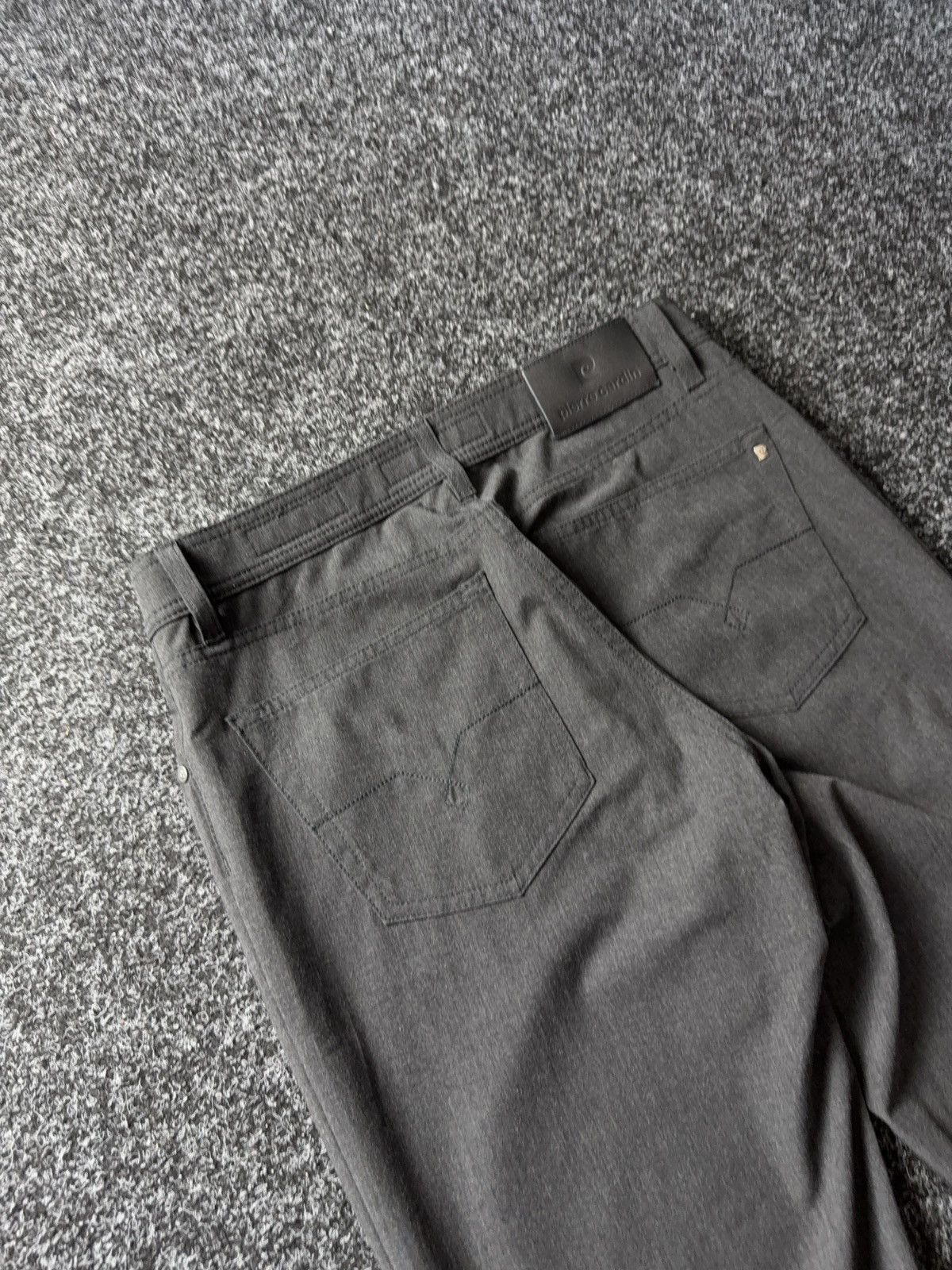 Pierre Cardin Japanese style Pierre Cardin Black Stretch Jeans pants Size US 34 / EU 50 - 15 Thumbnail