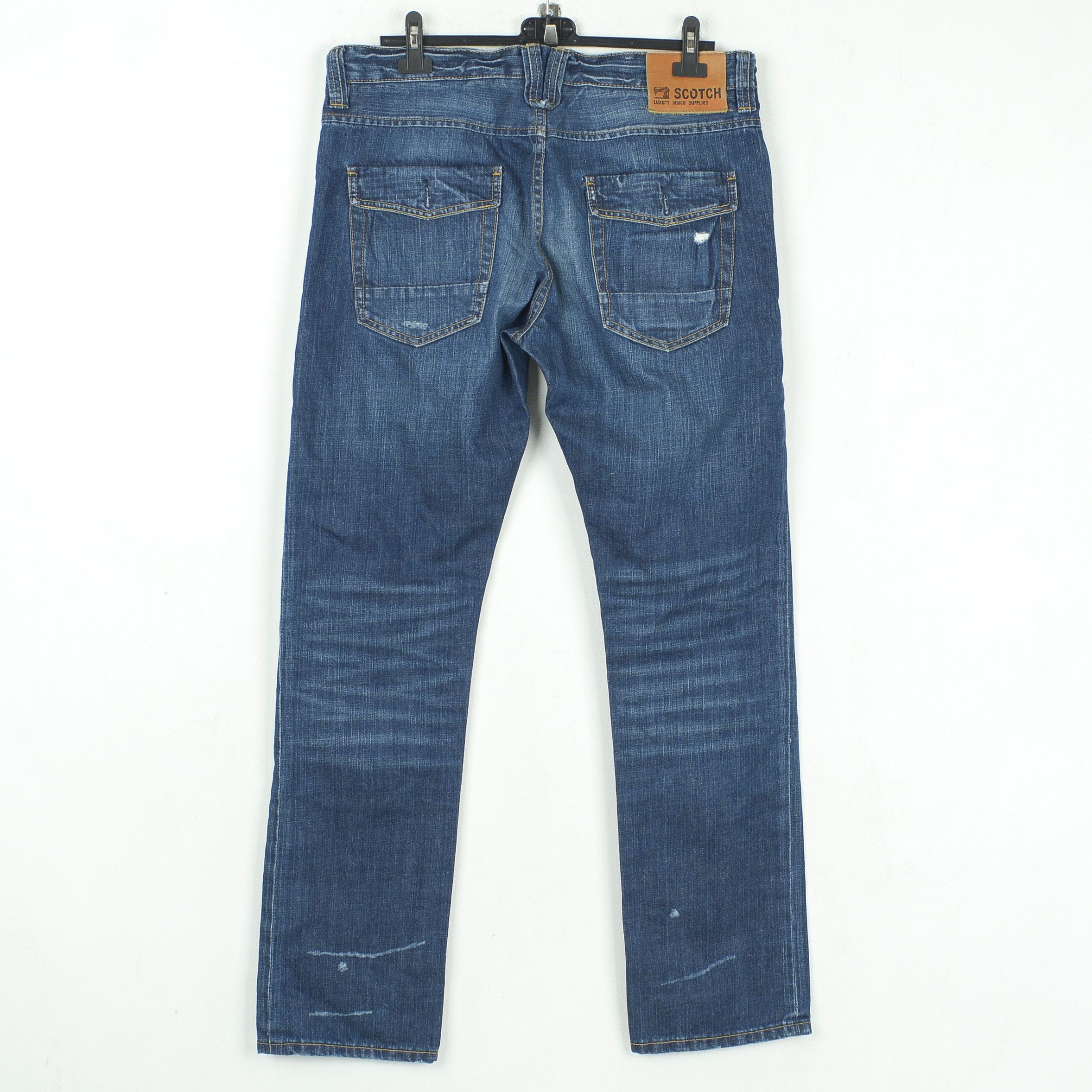Scotch & Soda SCOTCH & SODA W34 L32 Regular Slim Fit Jeans Denim Pants Size US 34 / EU 50 - 3 Thumbnail