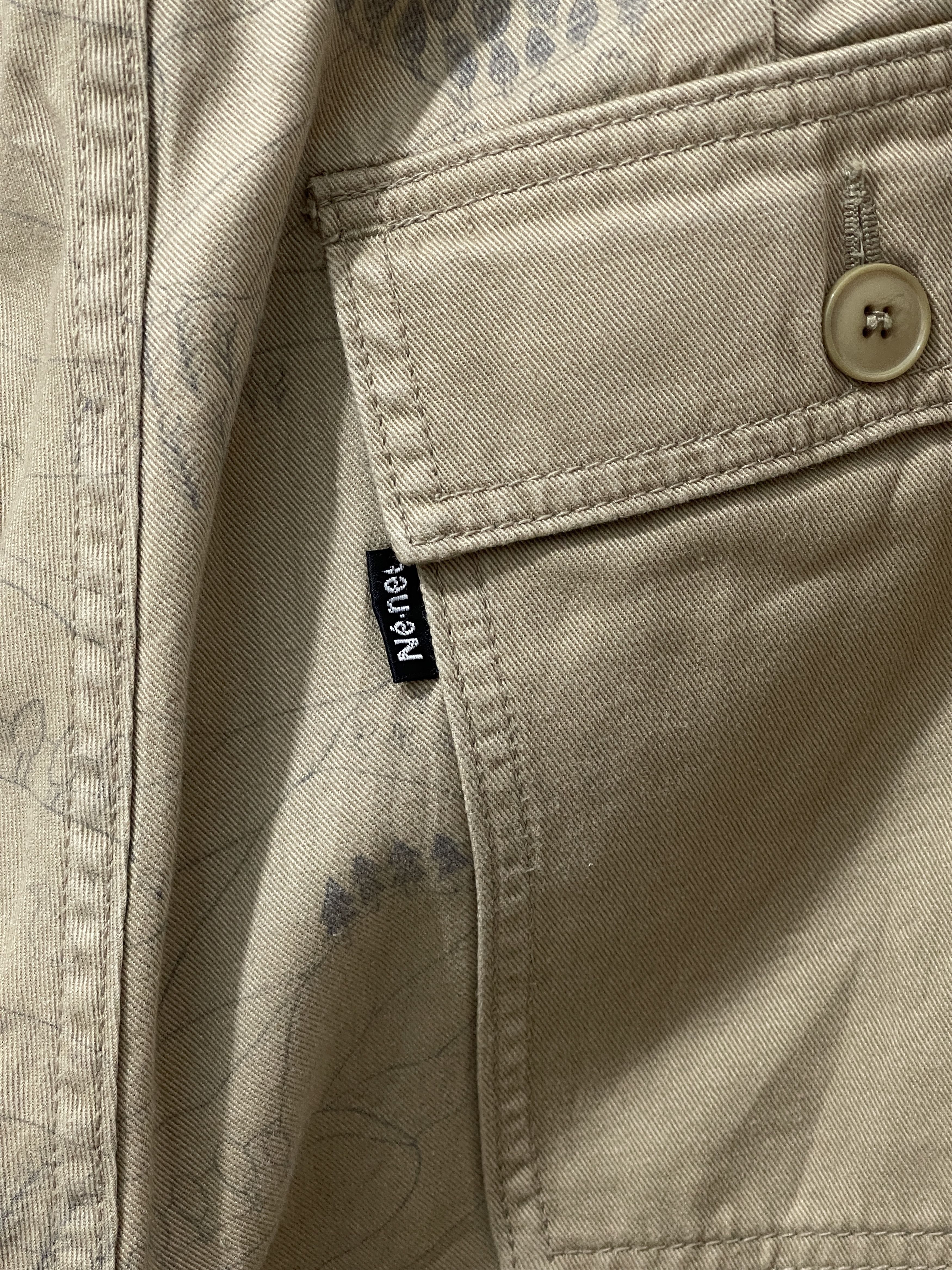 Ne-Net Ne-Net Issey Miyake Japan Archive Pencil Fullprint Art Pants Size US 30 / EU 46 - 9 Thumbnail