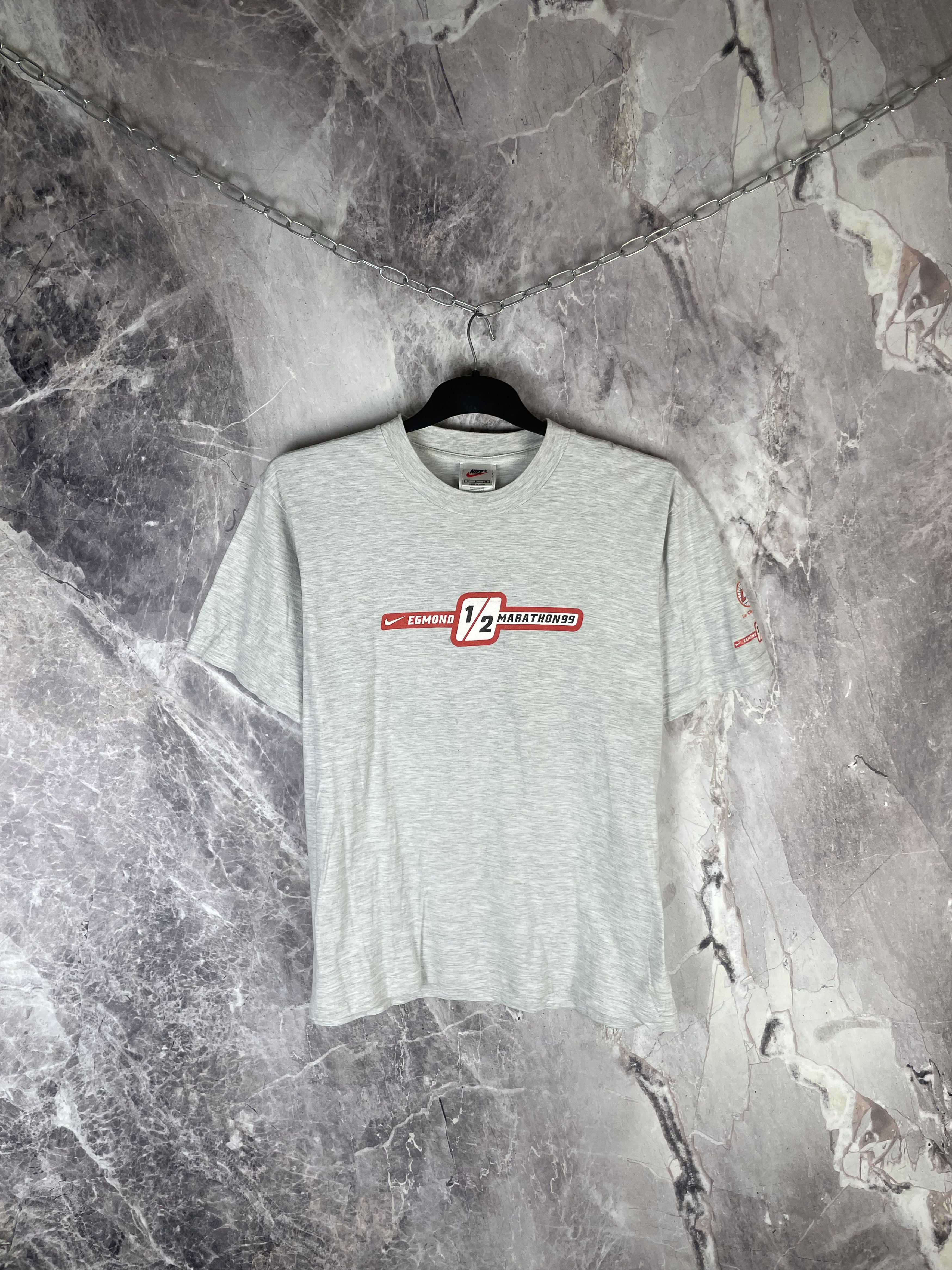Nike Vintage Nike Edmond 1/2 Marathon 1999 Size US S / EU 44-46 / 1 - 1 Thumbnail