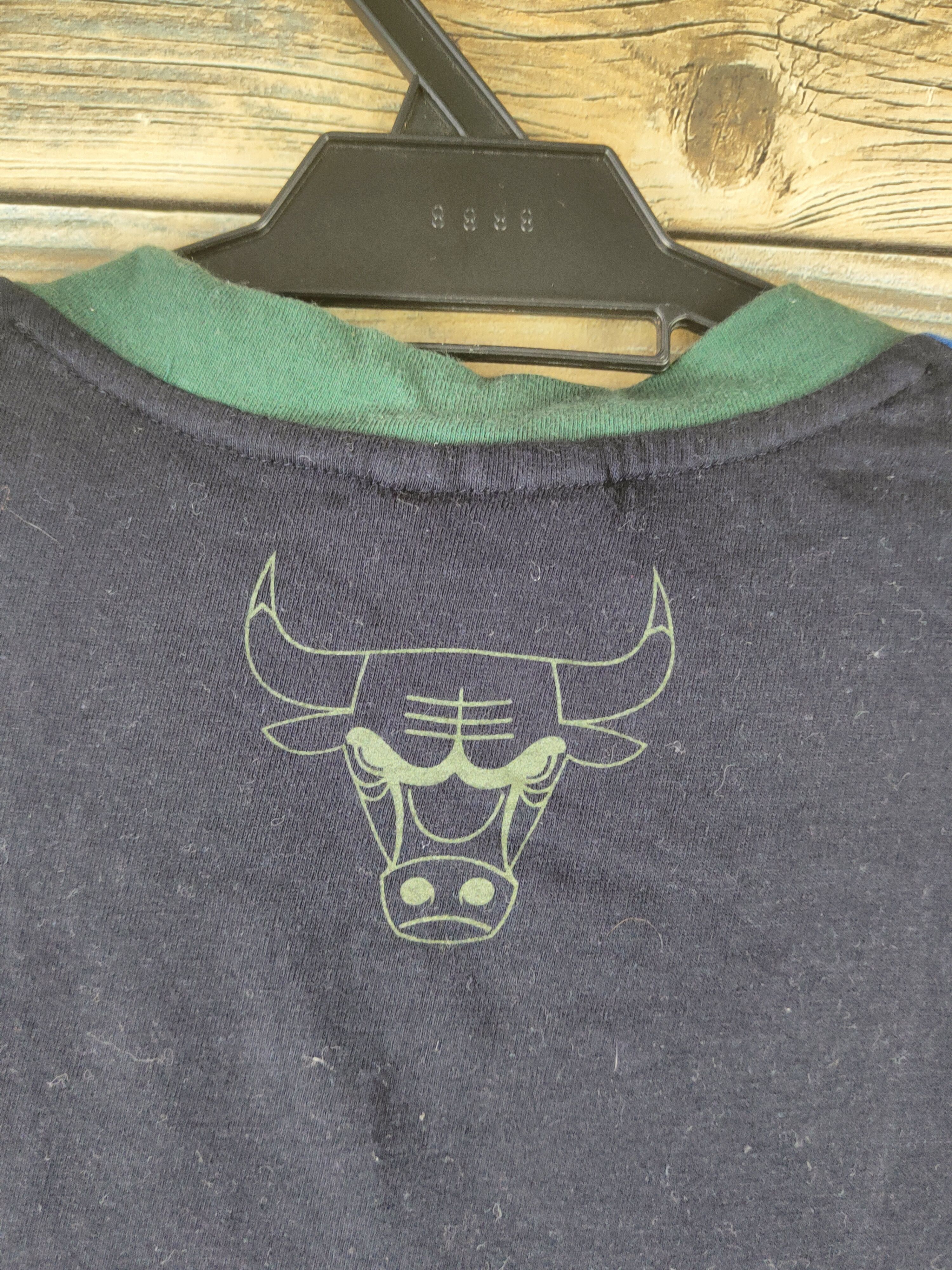 NBA DL NBA chicago bull Blue Green Cardigan #46-108 Size US M / EU 48-50 / 2 - 10 Thumbnail