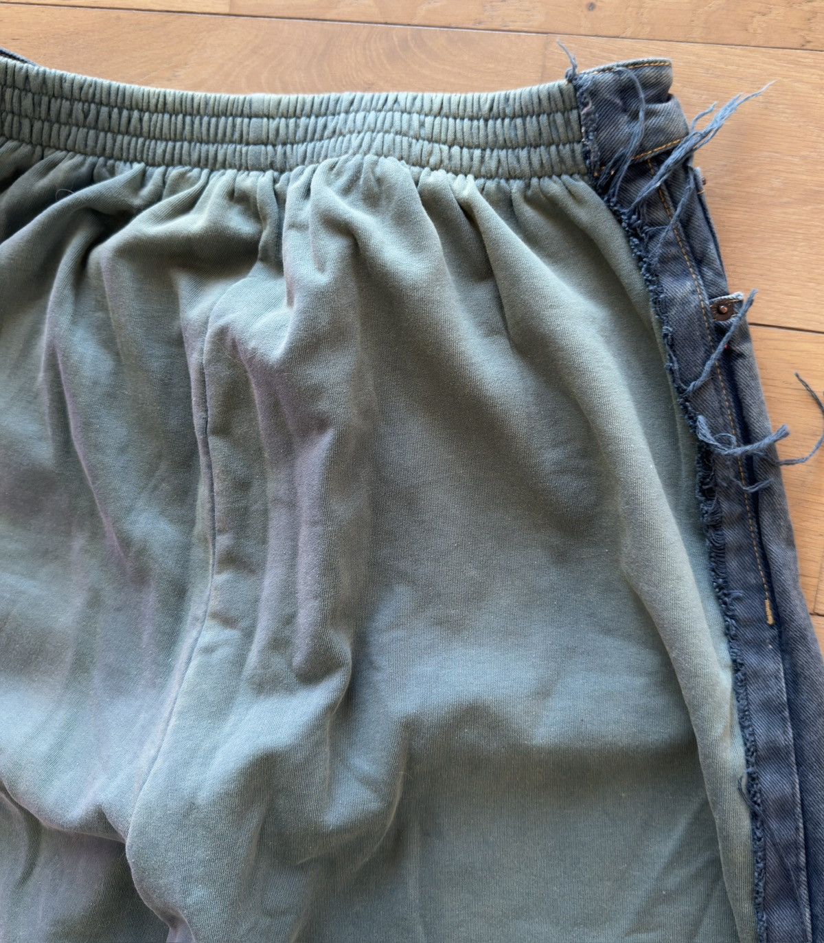 Balenciaga BALENCIAGA HYBRID SWEETPANTS DENIM Size US 33 - 13 Thumbnail