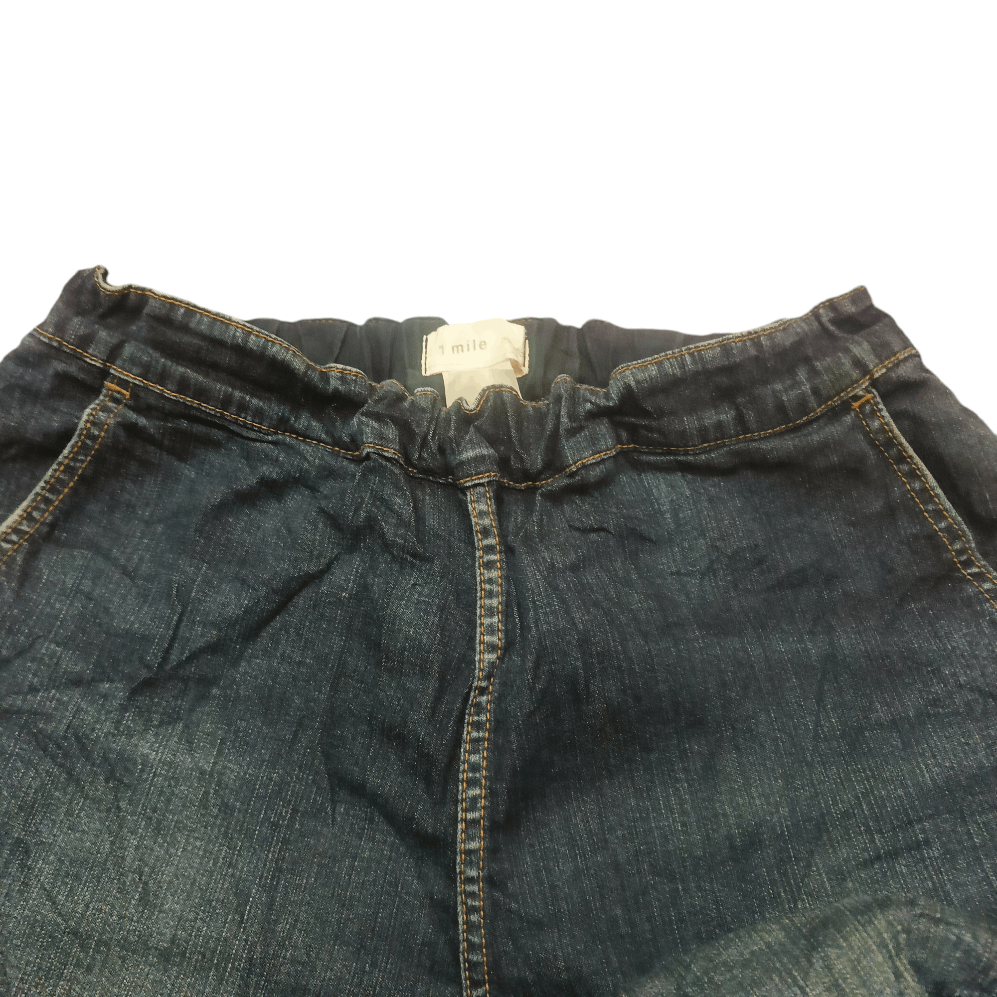 Issey Miyake × Japanese Brand × Vintage 1 mile plantation issey miyake design stretch denim pants Size US 27 - 6 Thumbnail