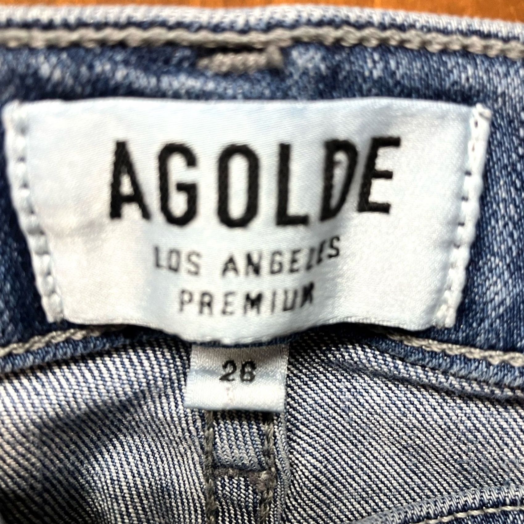 Agolde Agolde Sophie Skinny Jeans Distressed Mid Rise Ankle Length Womens Size 26 - Pre Owned Condition Size 26" / US 2 / IT 38 - 6 Thumbnail