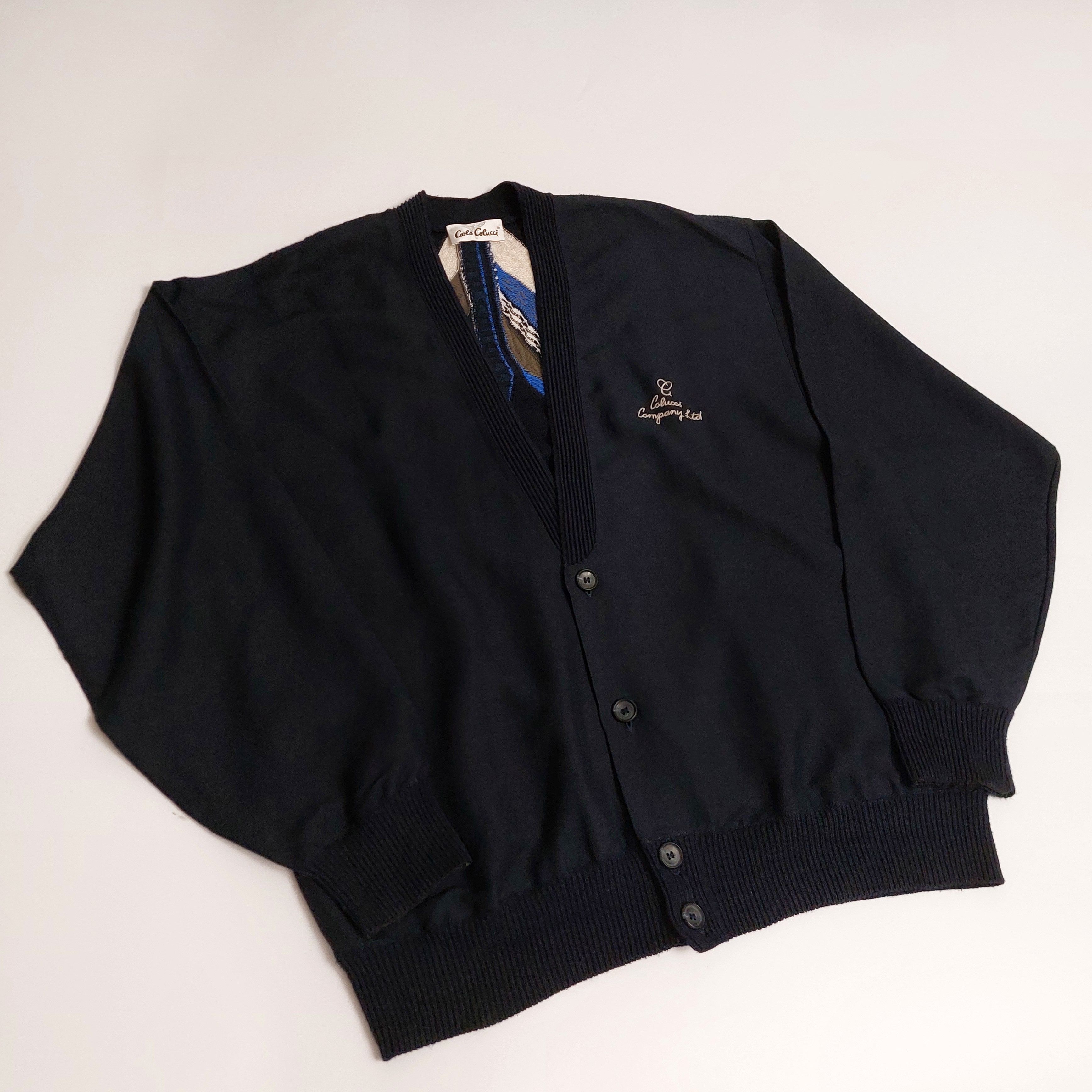 Carlo Colucci Carlo Colucci 3D cardigan knitted jacket Size US XXL / EU 58 / 5 - 5 Thumbnail