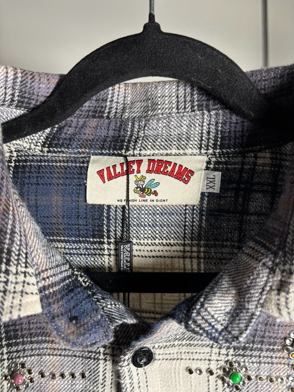 Vale Vale Forever Sky Gems Flannel 'Navy' Size US XXL / EU 58 / 5 - 2 Thumbnail