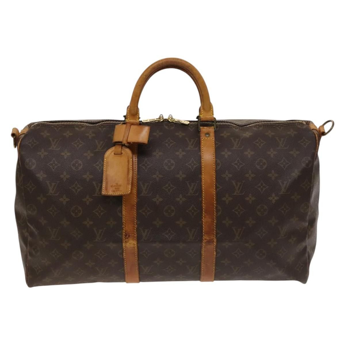 Louis Vuitton LOUIS VUITTON Monogram Keepall Bandouliere 50 Boston Bag Size ONE SIZE - 13 Thumbnail