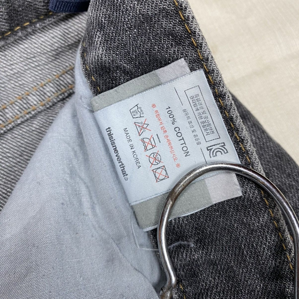 thisisneverthat ThisIsNeverThat FW’2018 Hybrid Denim Pants Size US 32 / EU 48 - 10 Thumbnail
