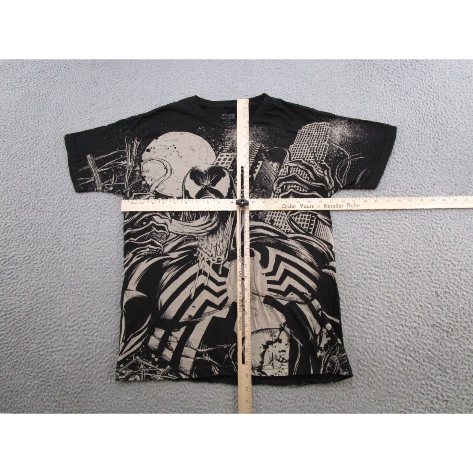 Vintage VINTAGE Venom Marvel Comics AOP Black Carnage Spider-Man Mens Size M Shirt Y2K Size US M / EU 48-50 / 2 - 3 Thumbnail