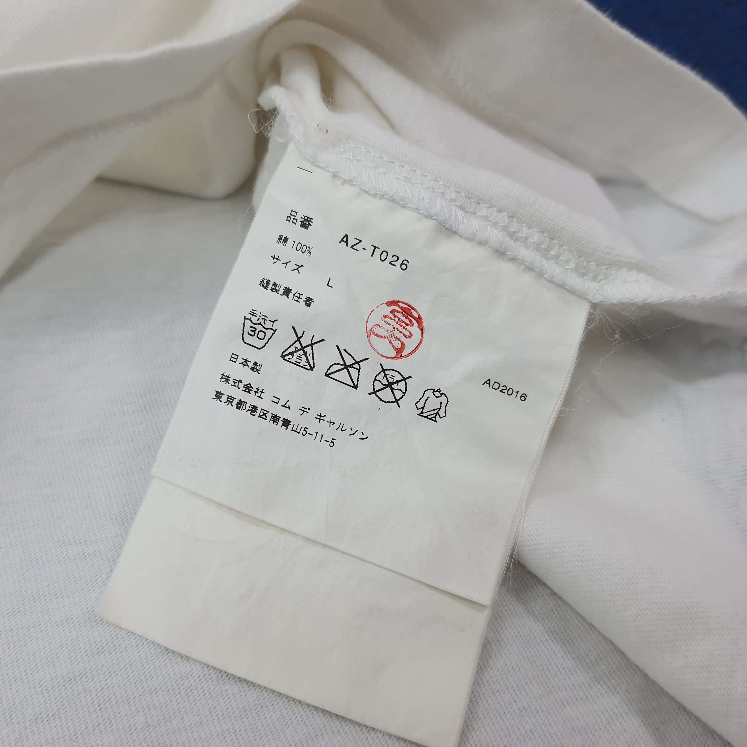 Comme des Garcons PLAY Vintage Comme Des Garcons PLAY Japan Tshirt C259N48 Size US M / EU 48-50 / 2 - 6 Thumbnail