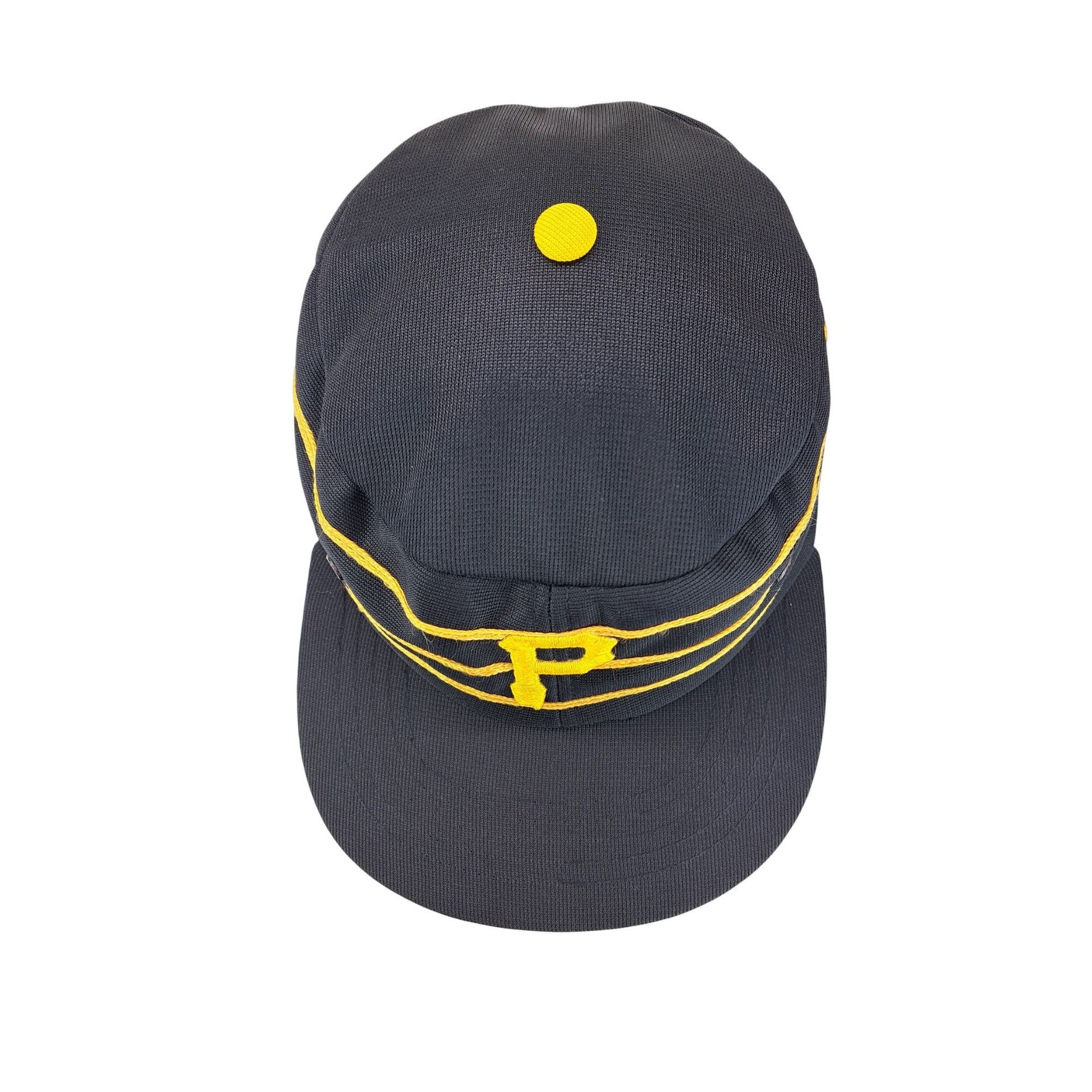 MLB Vintage Pittsburgh Pirates Snapback Hat Stripe Original MLB Size ONE SIZE - 7 Thumbnail