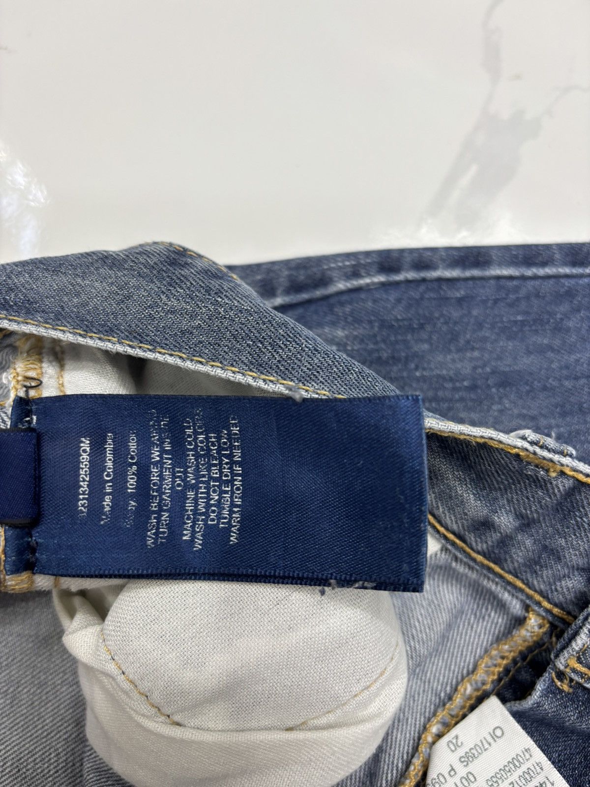Polo Ralph Lauren Polo Ralph Lauren Distressed Blue Denim Jeans Size US 32 / EU 48 - 15 Thumbnail