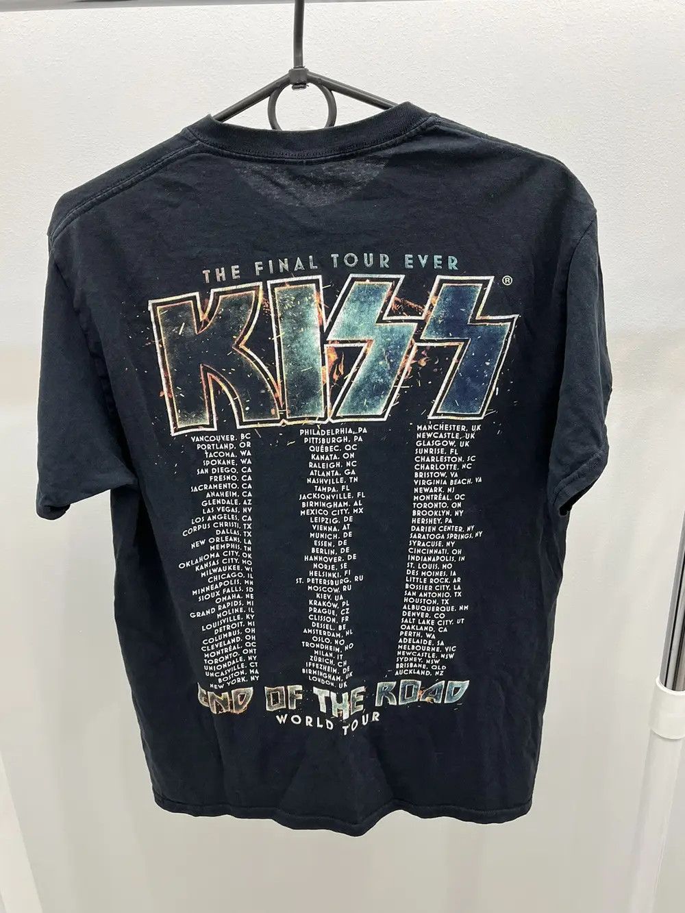 Band Tees Kiss End Of The Road World Tour Merch T-shirt Tee Size US M / EU 48-50 / 2 - 2 Thumbnail