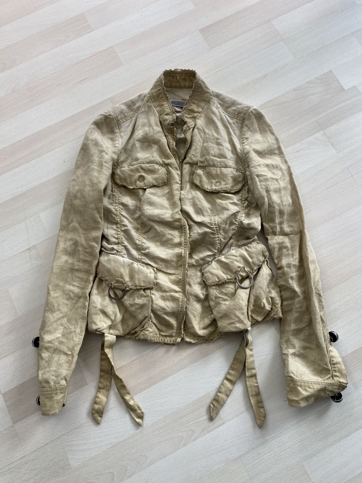 Designer Avant-garde Weber Coast & Ahaus Raw Jacket Size S / US 4 / IT 40 - 1 Thumbnail
