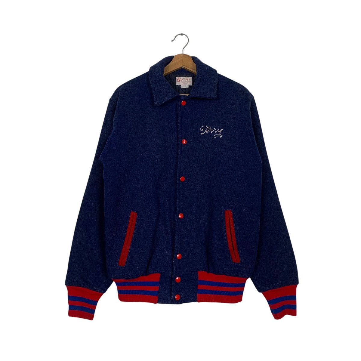 Japanese Brand Vintage Ketcham Varsity Jacket Size US M / EU 48-50 / 2 - 2 Thumbnail