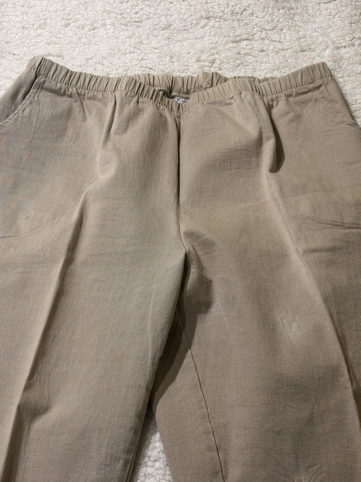 Other Women’s beige cotton chino pants1646 Size 40" / US 18 - 7 Thumbnail