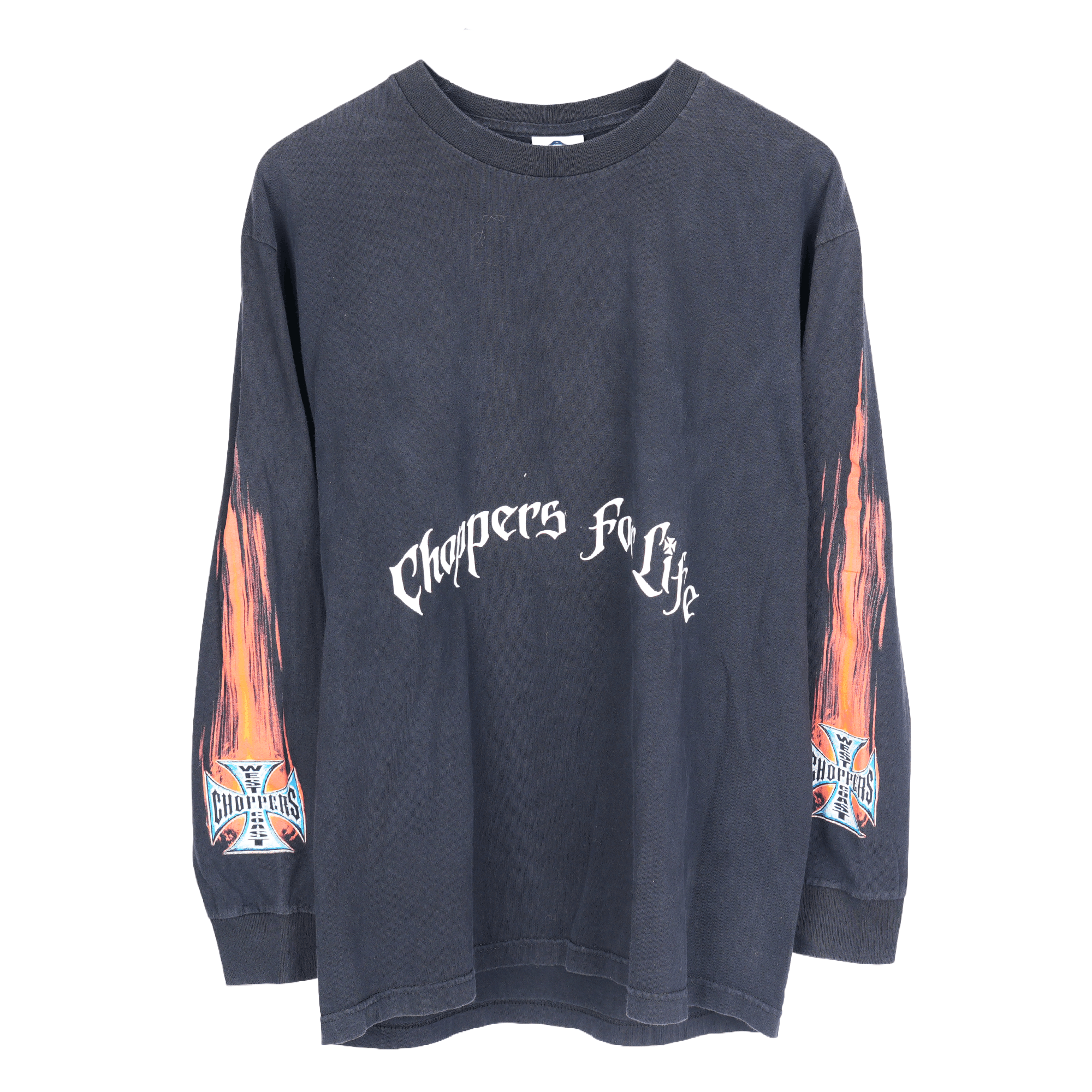 Vintage WCC WEST COAST CHOPPERS CHOPPER FOR LIFE LONG SLEEVE Size US XL / EU 56 / 4 - 1 Thumbnail