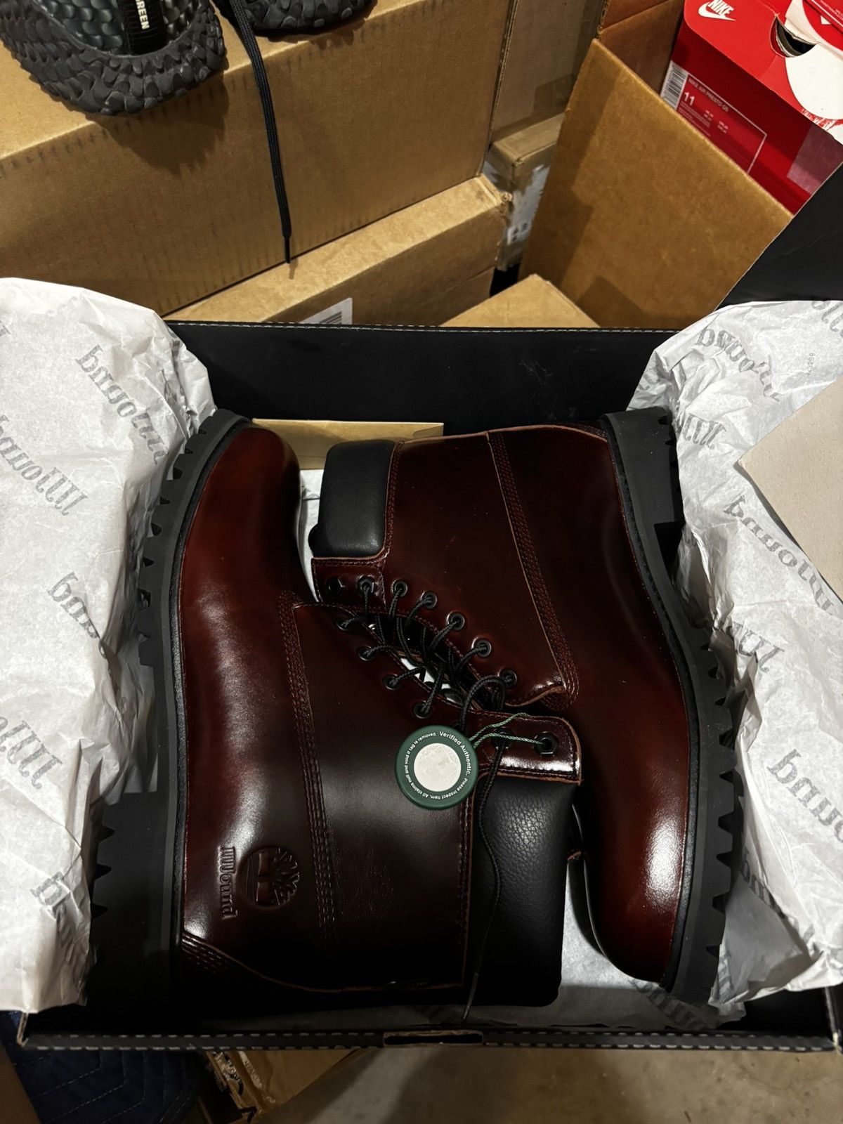 JJJJound × Timberland Timberland x JJJJound 6 inch Gore-Tex Boot Size US 11.5 / EU 44-45 - 2 Thumbnail