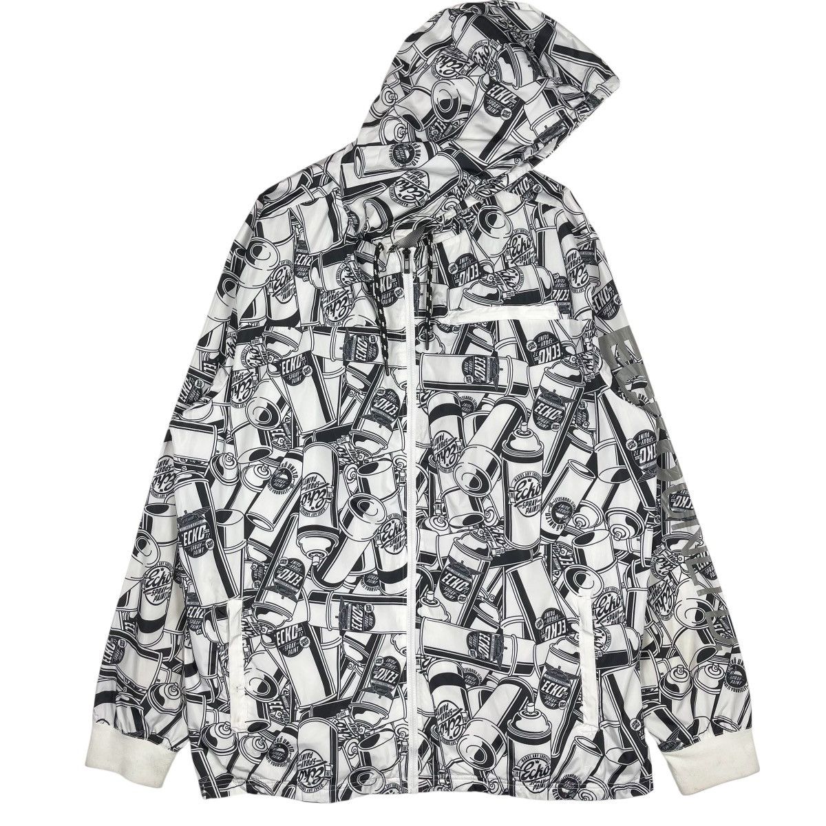 Ecko Unltd. Vintage Ecko Unltd. Hooded Windbreaker Jacket Size US XXL / EU 58 / 5 - 1 Thumbnail