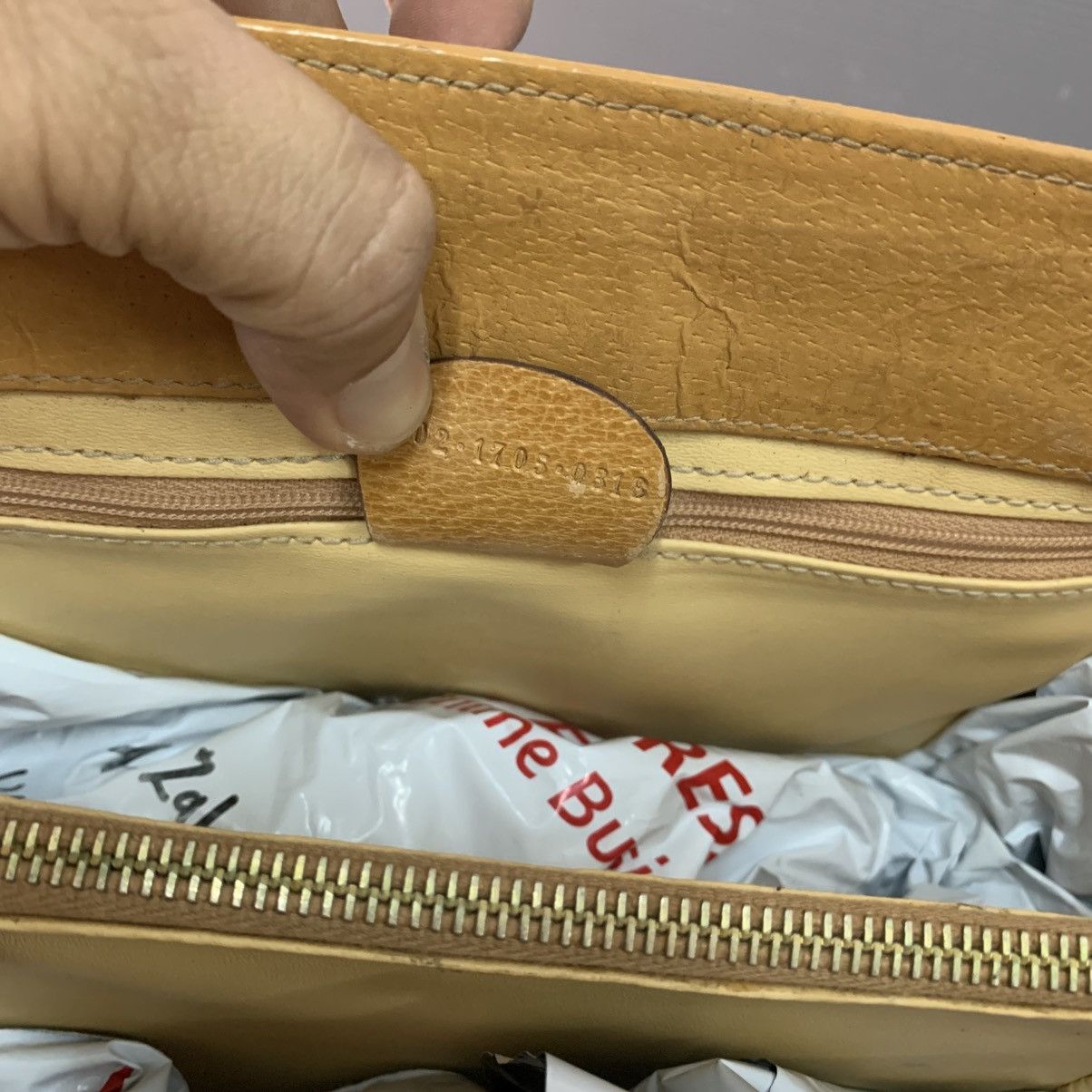 Gucci Gucci Leather Vintagr Document Bag Size ONE SIZE - 15 Thumbnail