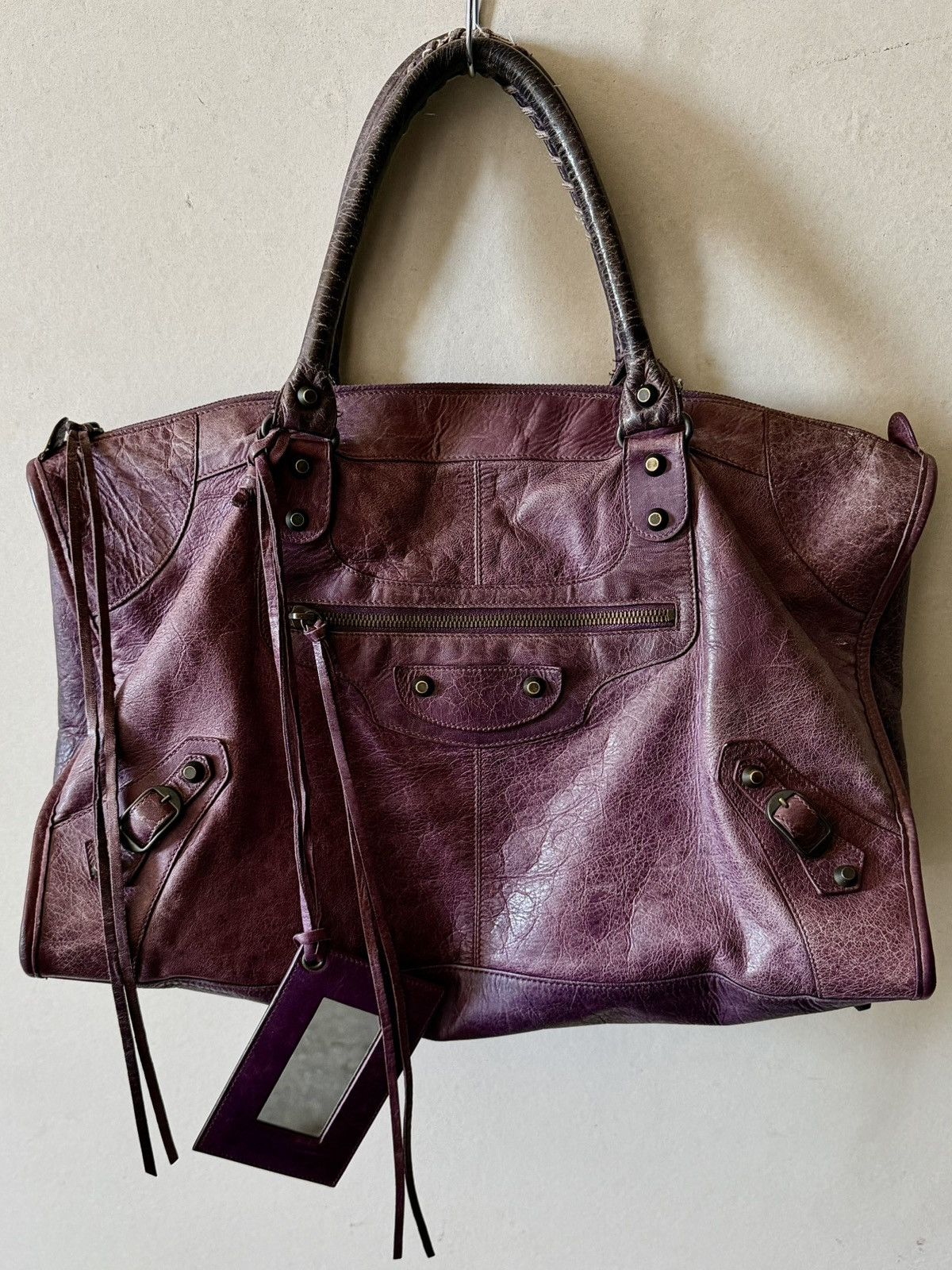 Balenciaga Balenciaga - 2000’s - Classic Le City - Lambskin Work Bag Size ONE SIZE - 1 Thumbnail