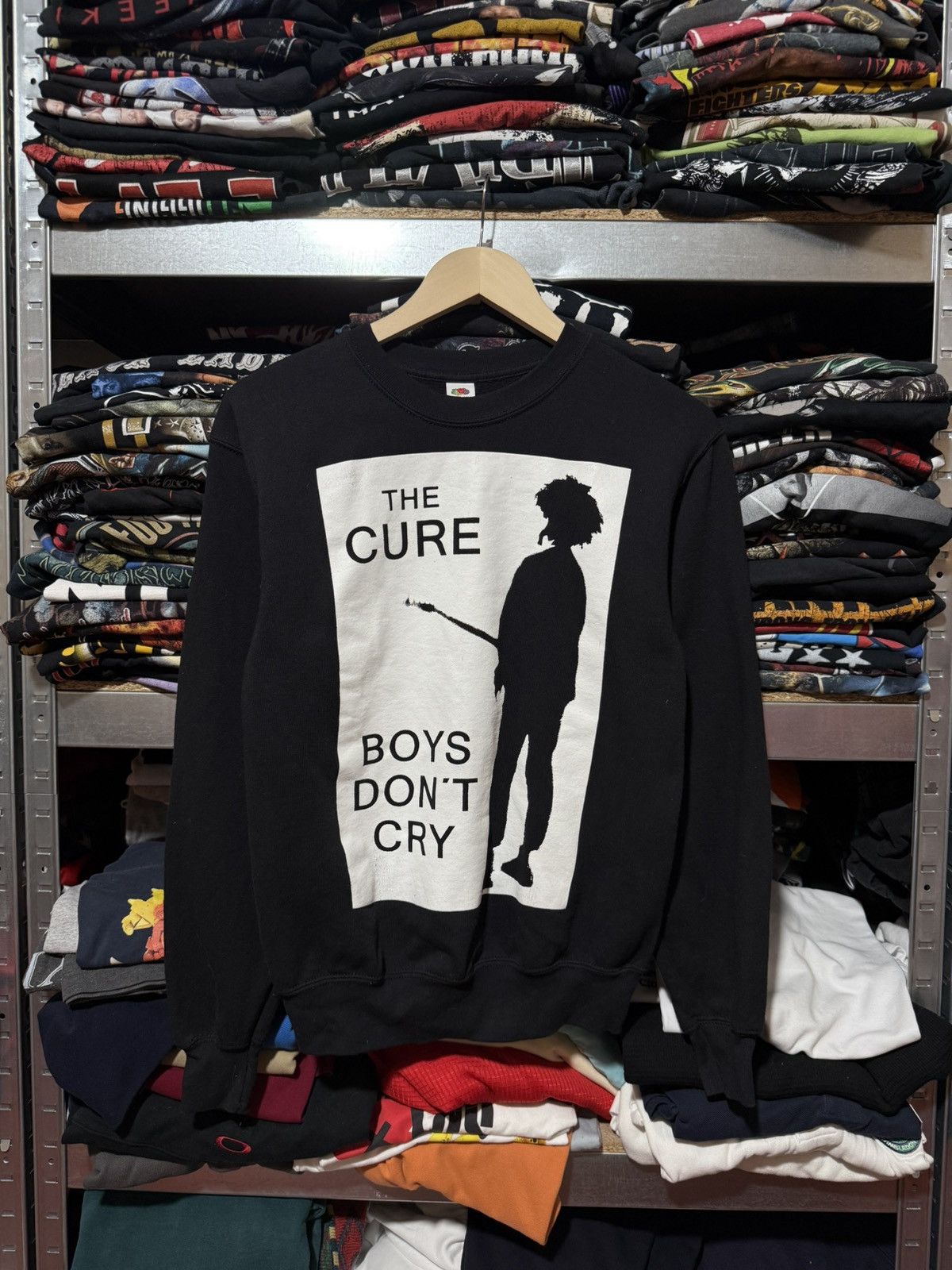 Band Tees Vintage 2000’s The Cure Boys Don’t Cry Rock Band Sweatshirt Size US XS / EU 42 / 0 - 1 Thumbnail