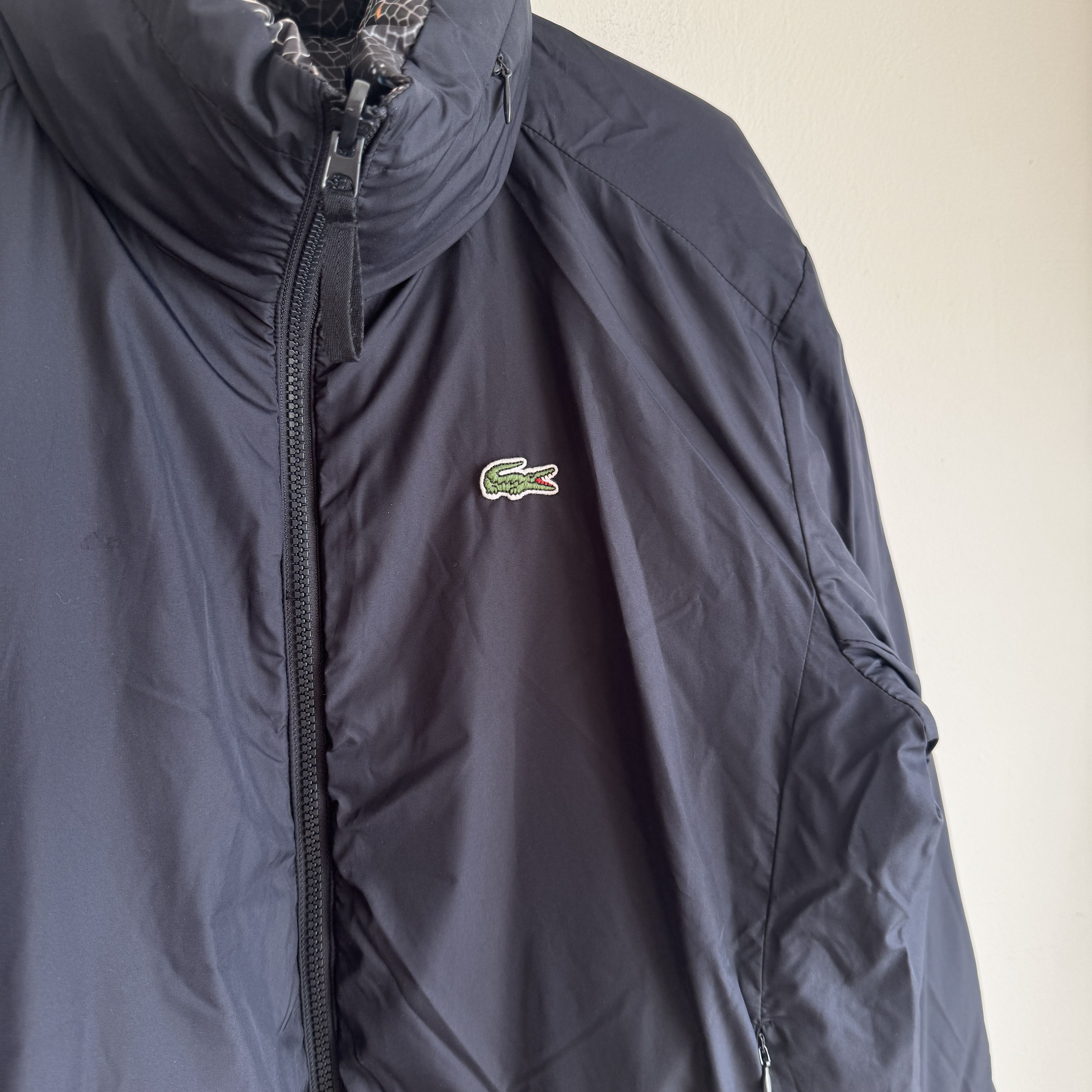 Lacoste Lacoste National Geographic Reversible Quilted Womens Jacket Size S / US 4 / IT 40 - 12 Thumbnail