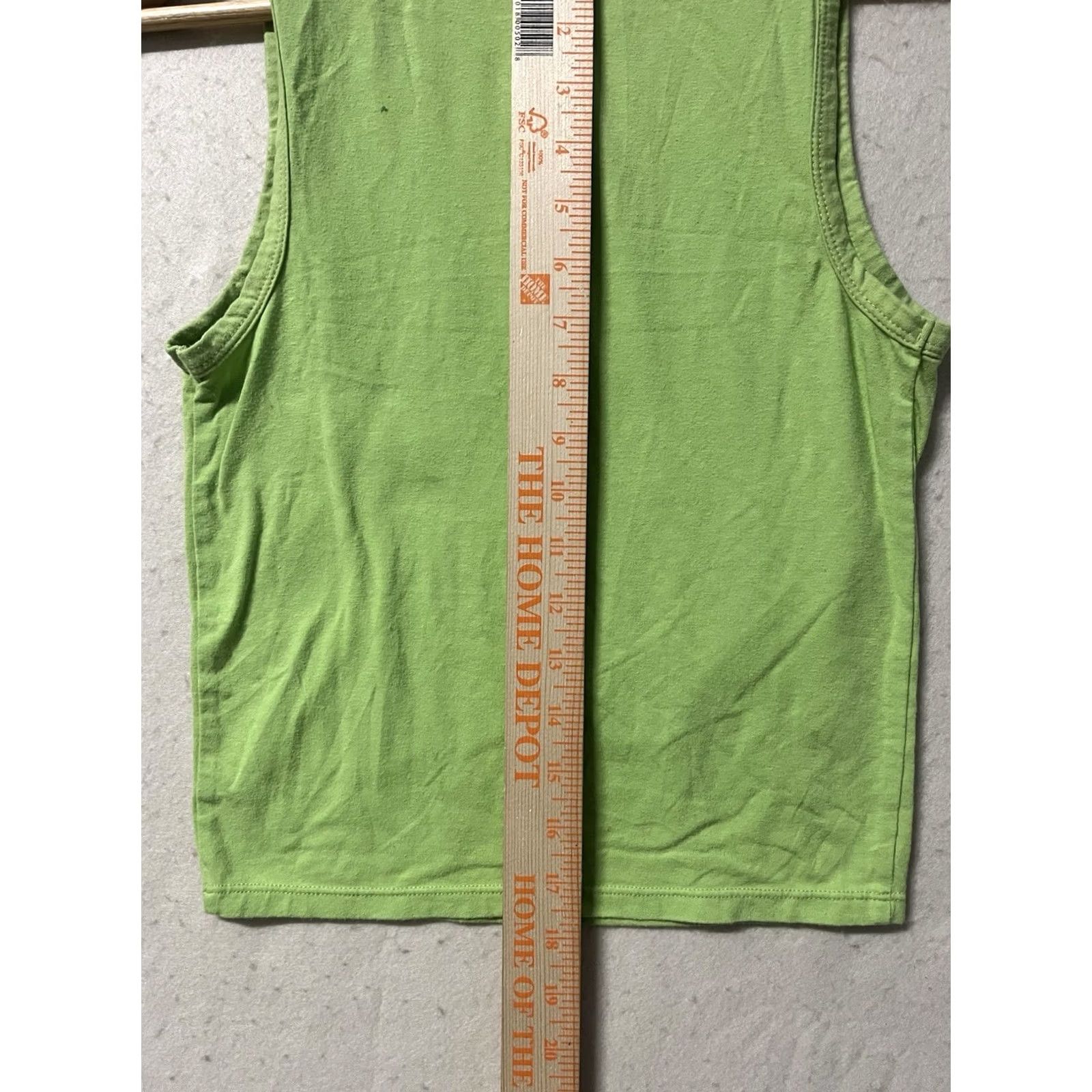 Vintage Sanrio Hello Kitty Tank Top Women's M Green Sleeveless Casual Sleeve Wide Strap All Seasons Size M / US 6-8 / IT 42-44 - 4 Thumbnail