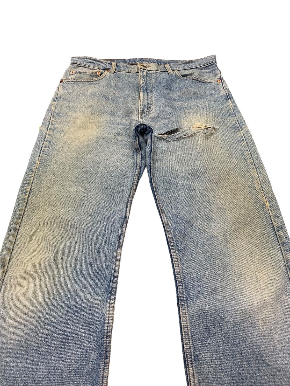 Levi's Vintage Levis USA Distressed Mudwash Denim Pants (AC8) Size US 35 - 4 Thumbnail