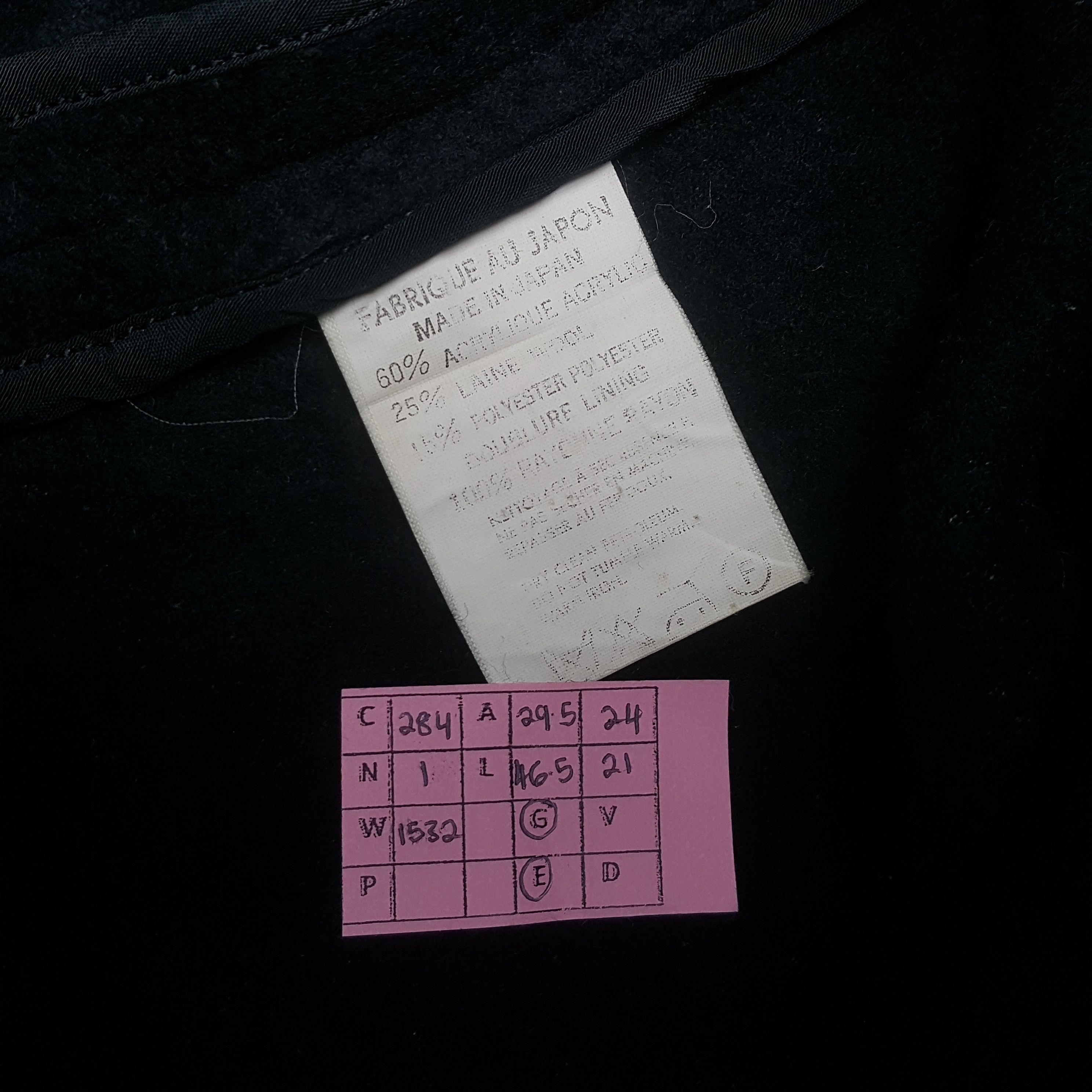Vintage × Y's × Yohji Yamamoto YS by YOHJI YAMAMOTO Fashion Style Jacket C284N1 Size US XXL / EU 58 / 5 - 9 Thumbnail