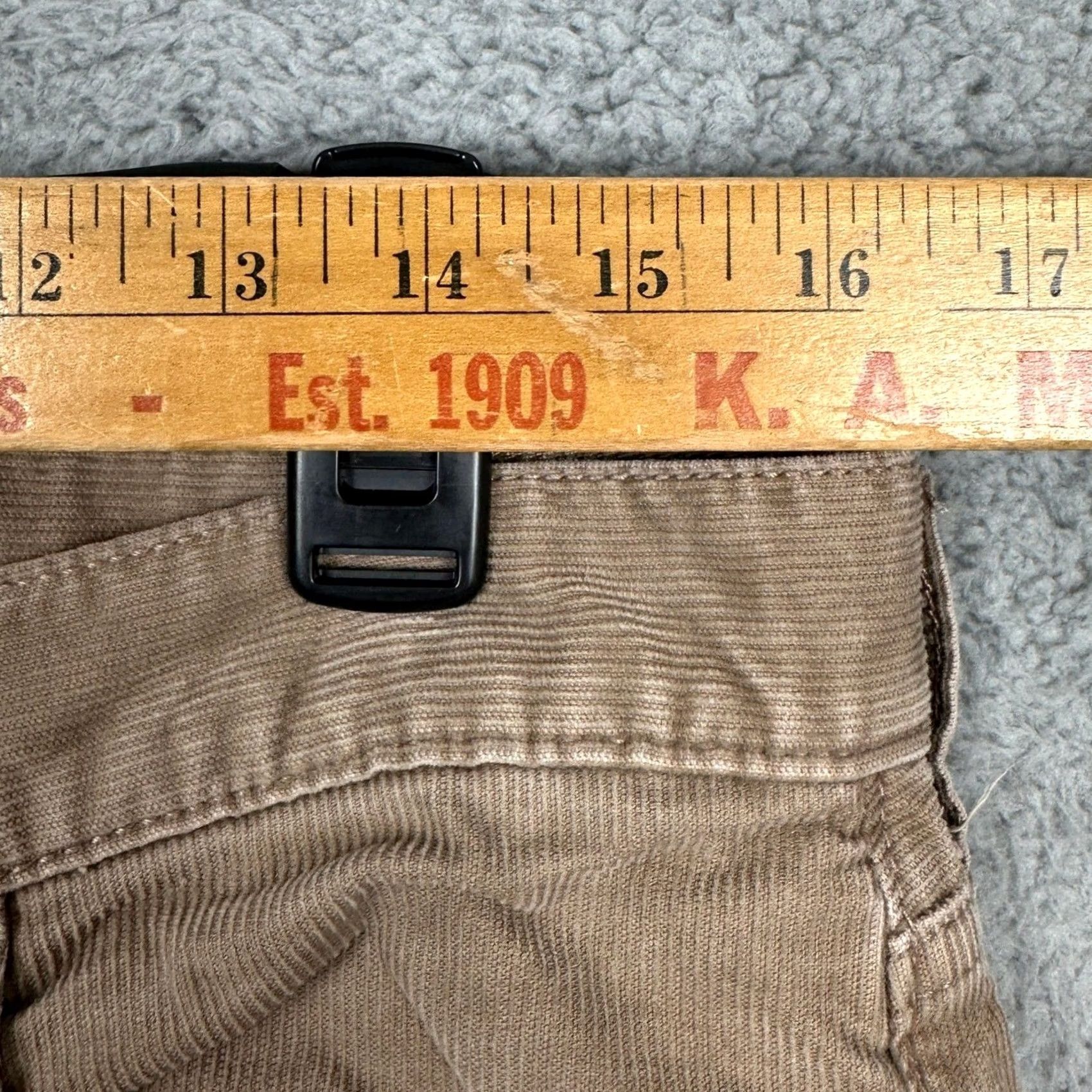 J.Crew J Crew Corduroy Pants Mens 32X32 Athletic Fit Stretch Tan 5 Pockets Size US 32 / EU 48 - 6 Thumbnail
