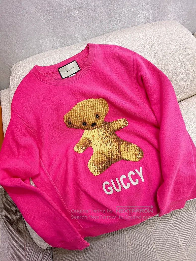 Gucci Gucci Teddy bear sweatshirt Size M / US 6-8 / IT 42-44 - 2 Thumbnail
