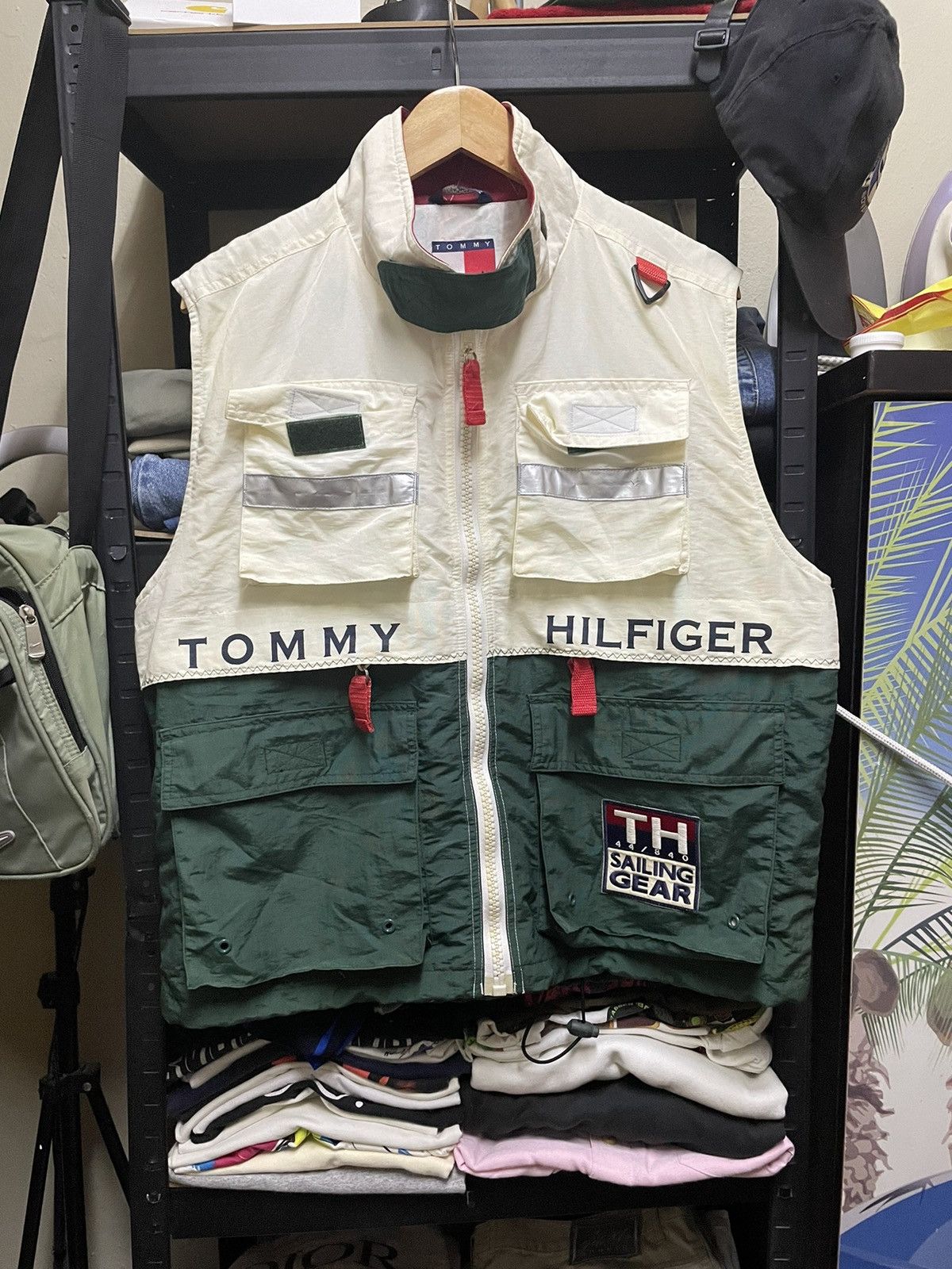 Tommy Hilfiger VINTAGE TOMMY HILFIGER SAILING GEAR VEST Size US M / EU 48-50 / 2 - 1 Thumbnail