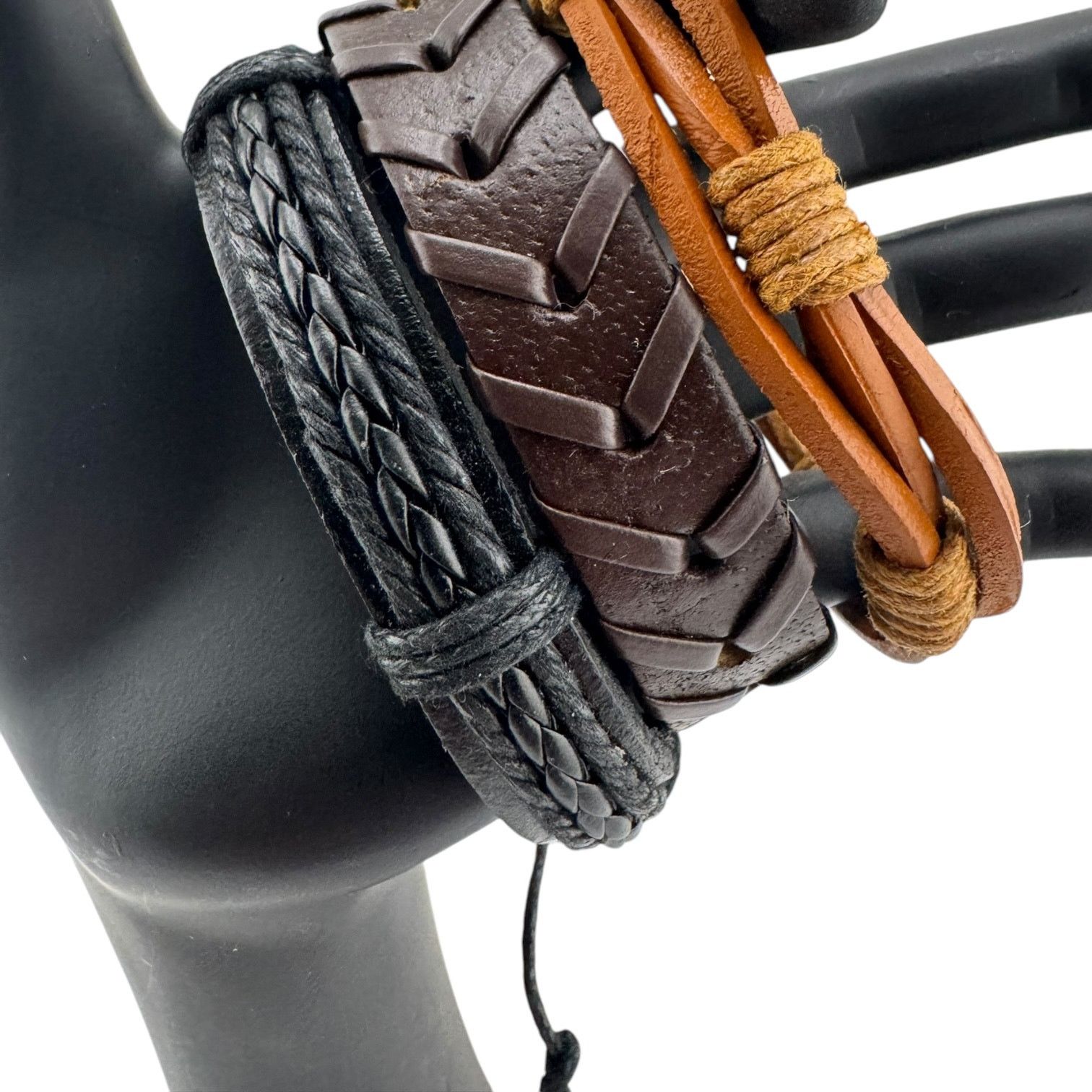 Other Trinity of Chaos Braided Cuff Unisex Adjustable Unapologetic Size ONE SIZE - 1 Thumbnail
