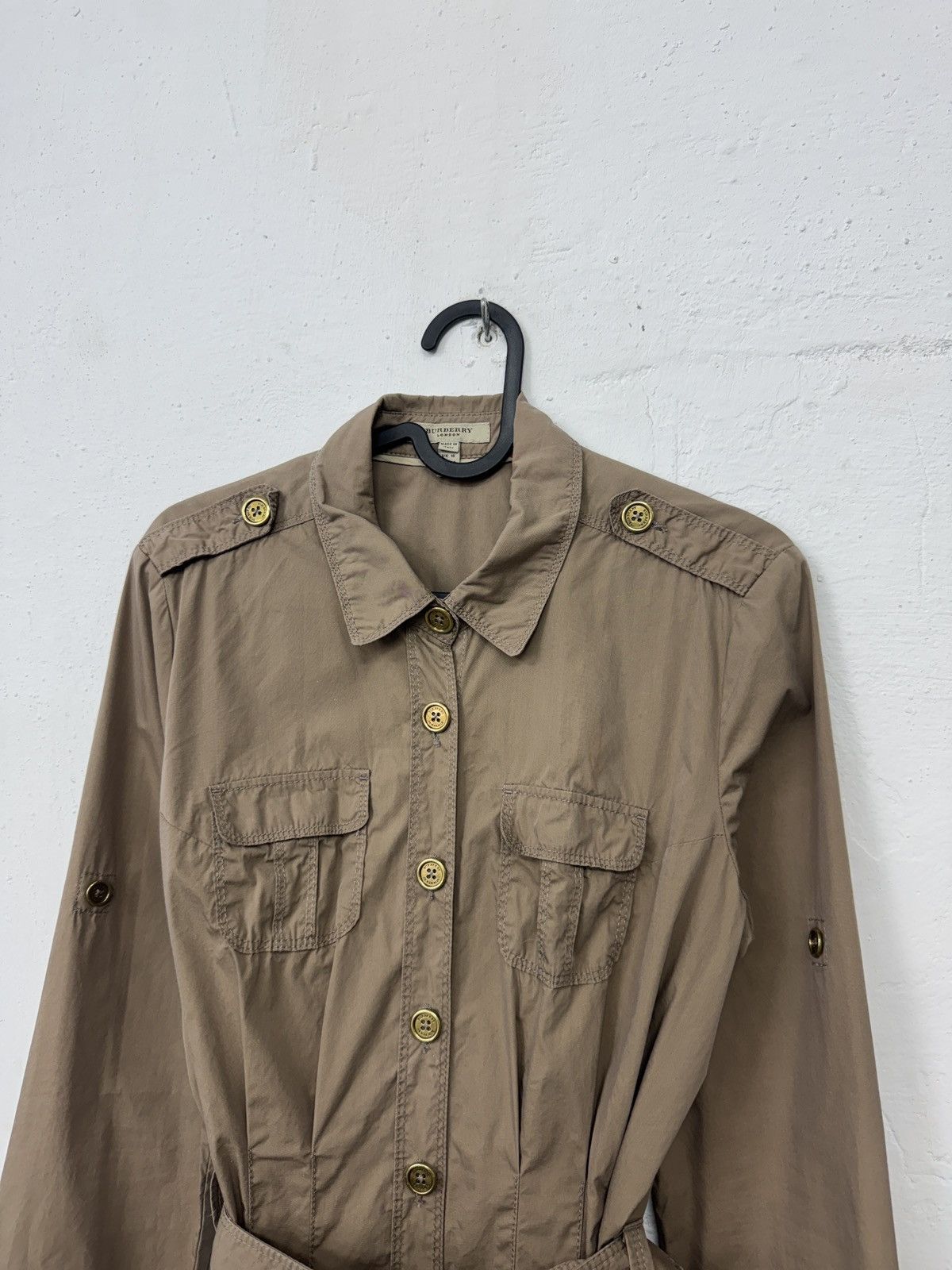 Burberry Burberry Vintage Dress Size L / US 10 / IT 46 - 6 Thumbnail
