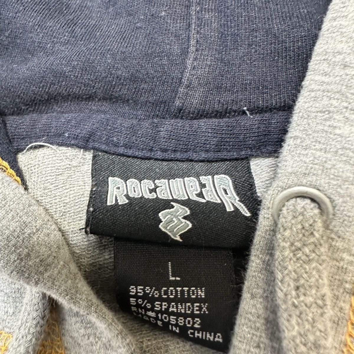 Rocawear × Vintage Vintage Rocawear hoodie Size L / US 10 / IT 46 - 4 Thumbnail