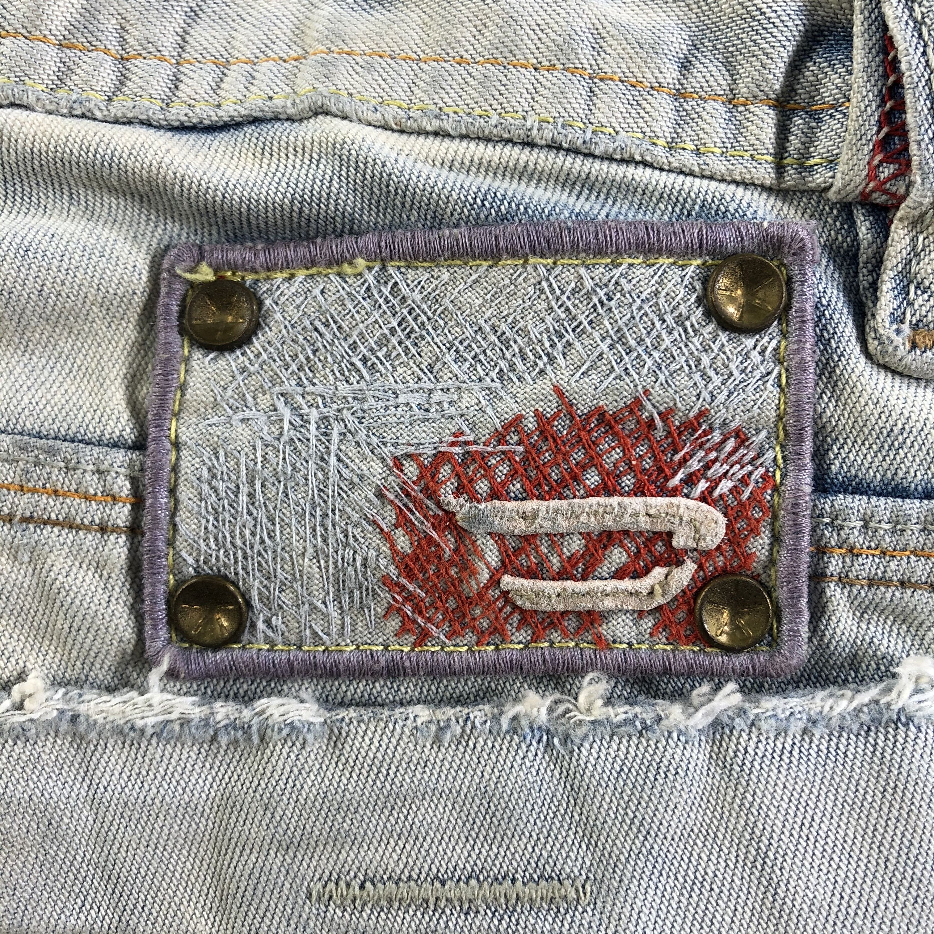 Diesel Diesel Jeans Faded Blue Denim KJ2467 Size US 30 / EU 46 - 5 Thumbnail