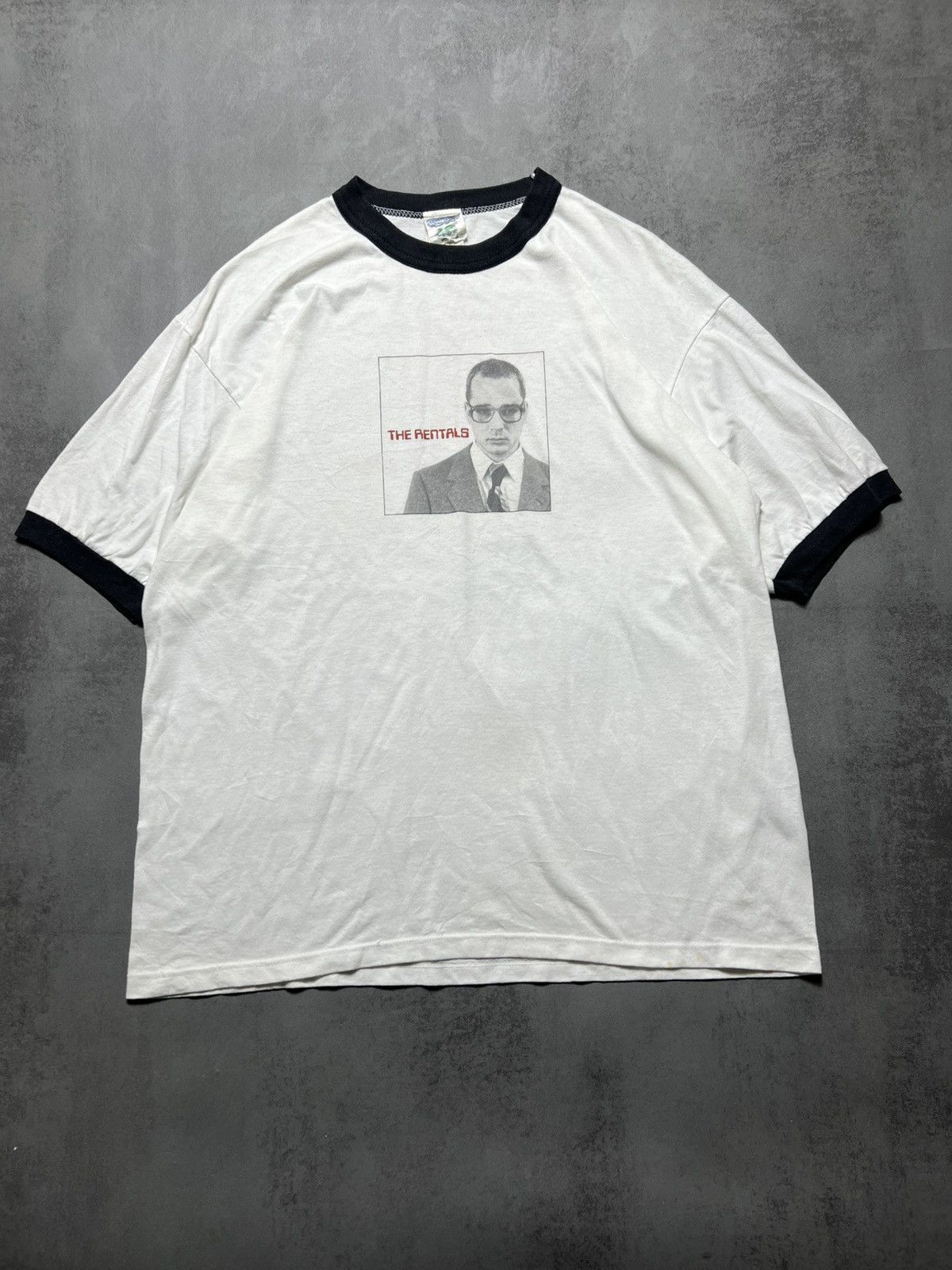 Band Tees The Rentals Band 90s Ringer Tee Size US XL / EU 56 / 4 - 1 Thumbnail