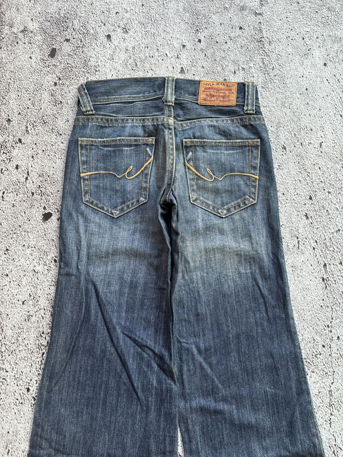 Hysteric Glamour 2000's wide leg Layla rose denim baggy style Size US 28 / EU 44 - 3 Thumbnail