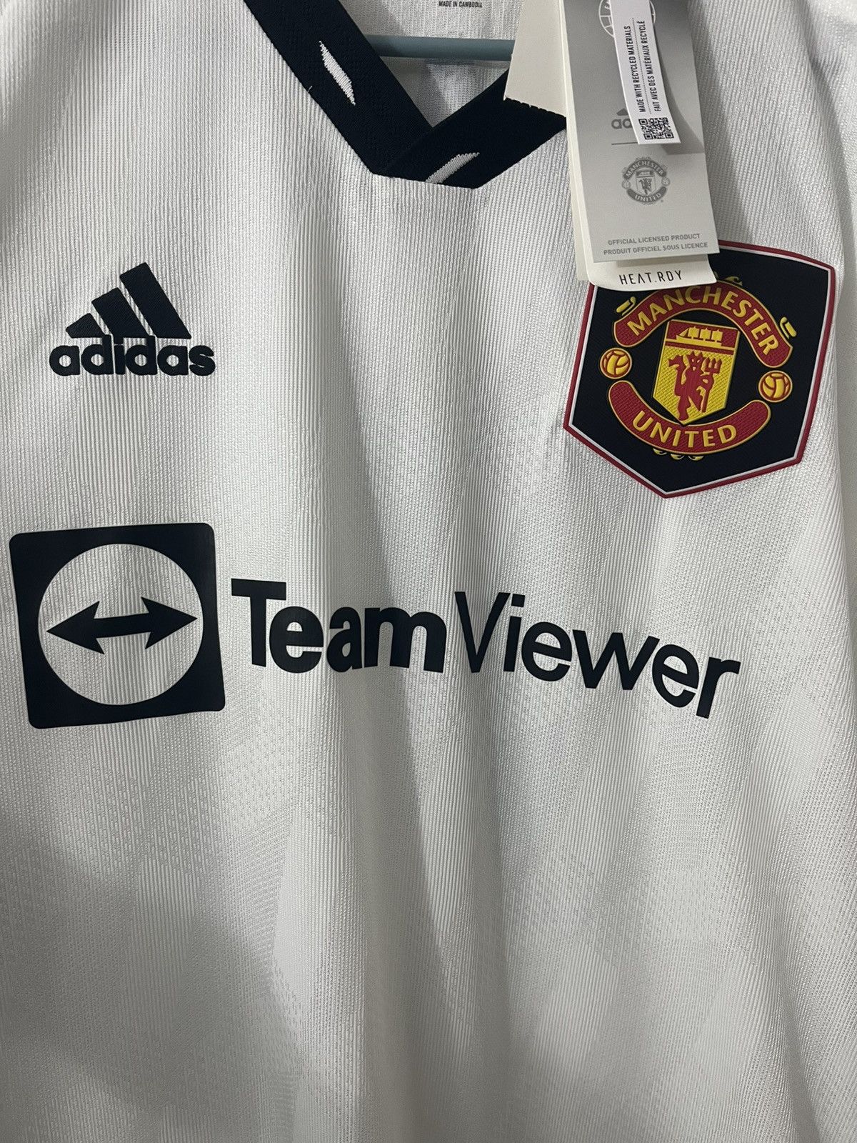 Adidas 2022/23 Manchester United Soccer Jersey Cristiano Ronaldo 7 Size US S / EU 44-46 / 1 - 3 Thumbnail