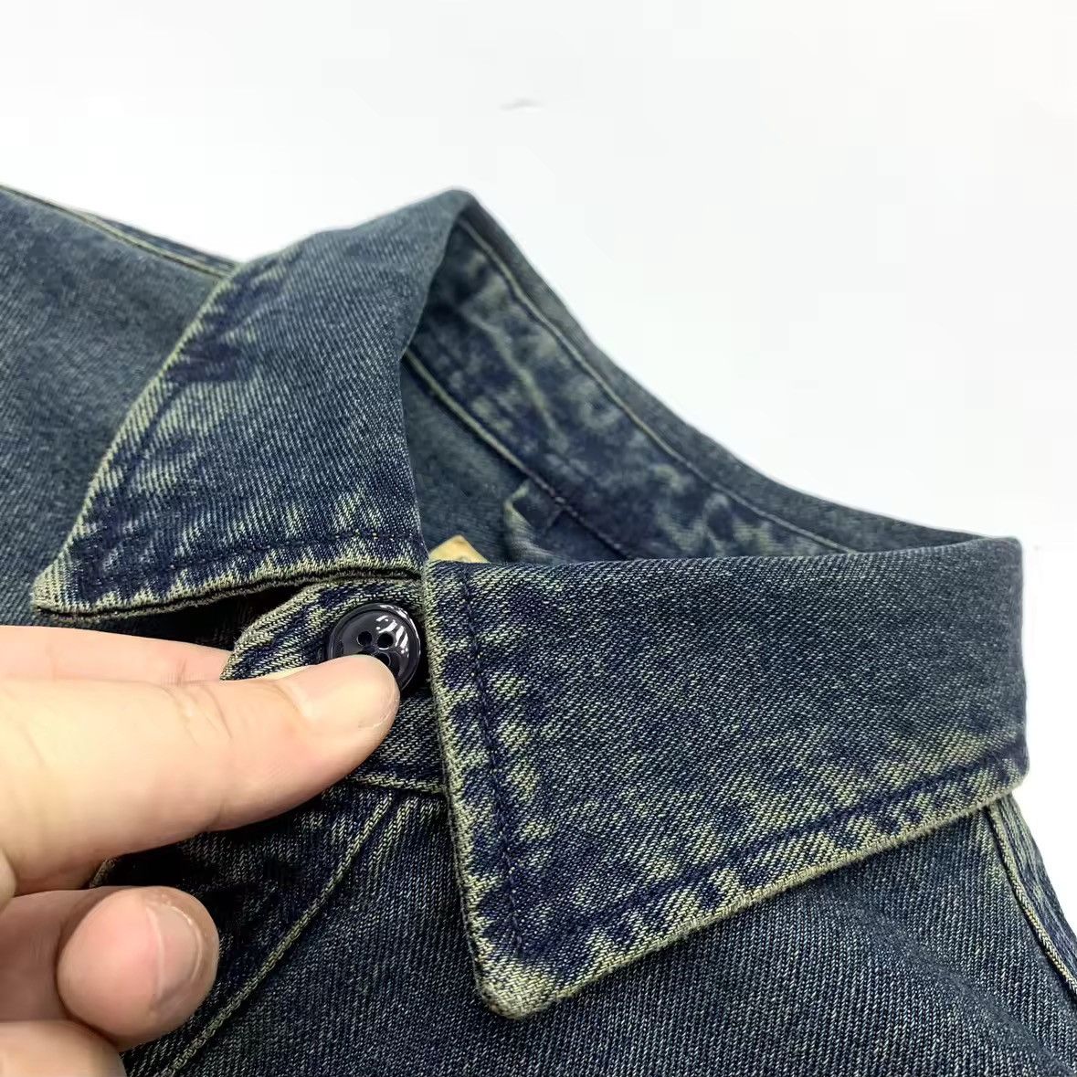 Vintage Denim Vintage Retro Style Blue Streetwear Jacket Size US L / EU 52-54 / 3 - 5 Thumbnail