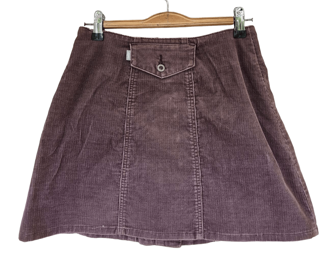 Levi's Vintage Levi's Silvertab Corduroy Skirt Size 26" / US 2 / IT 38 - 2 Thumbnail