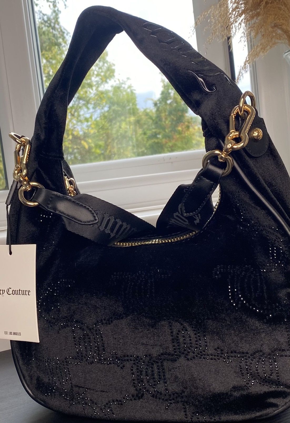 Juicy Couture Juicy Couture Rambling Vet Hobo RRP $220 Size ONE SIZE - 2 Thumbnail