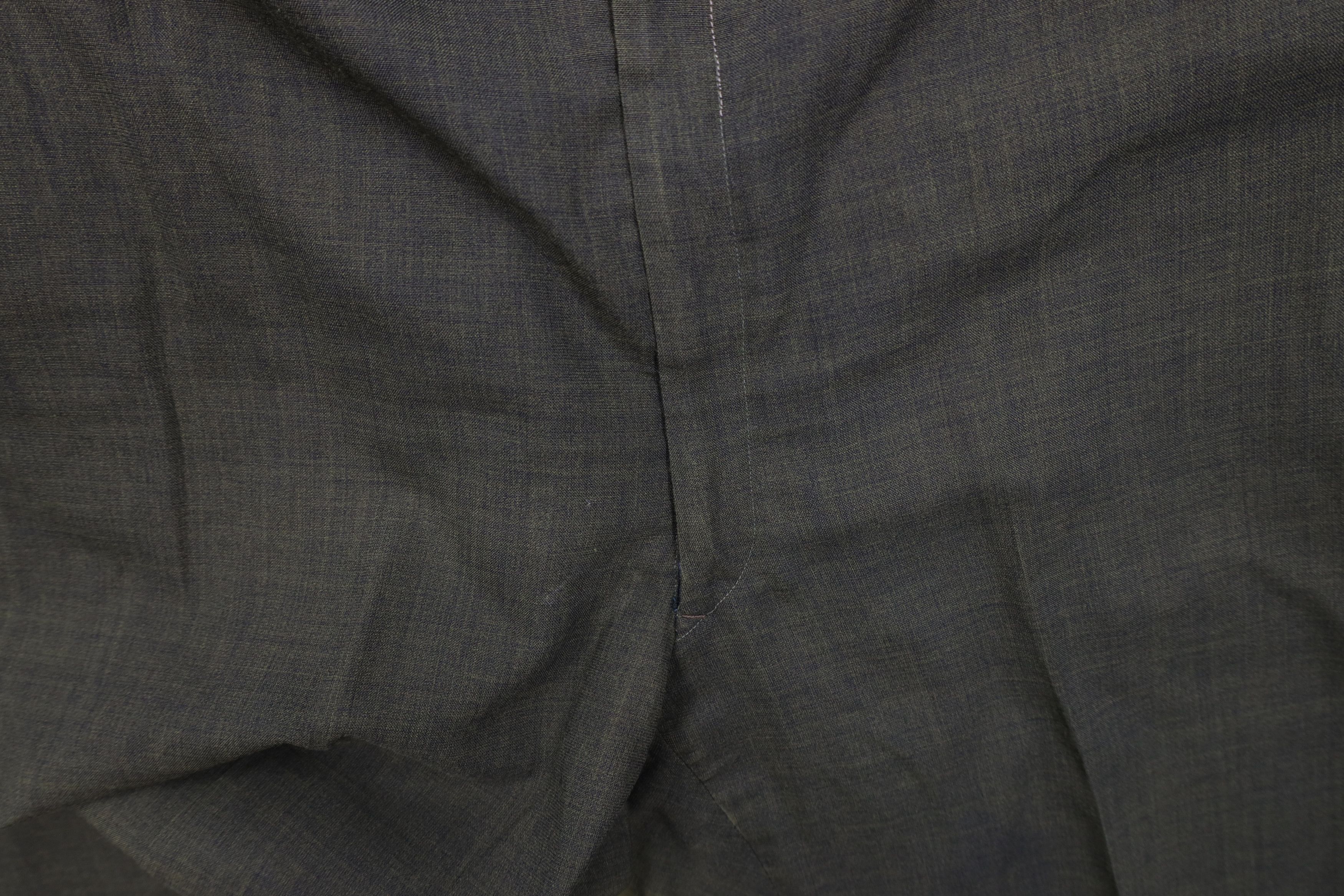 Vintage Vintage 50s Streetwear Worsted Wool Chino Pants Green USA Size US 34 / EU 50 - 6 Thumbnail