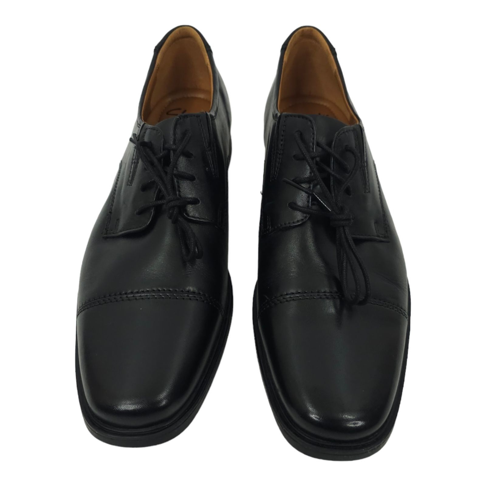Clarks Clarks Tilden Cap Oxford Leather Shoes Mens Size US 9.5 M Size US 9.5 / EU 42-43 - 11 Thumbnail