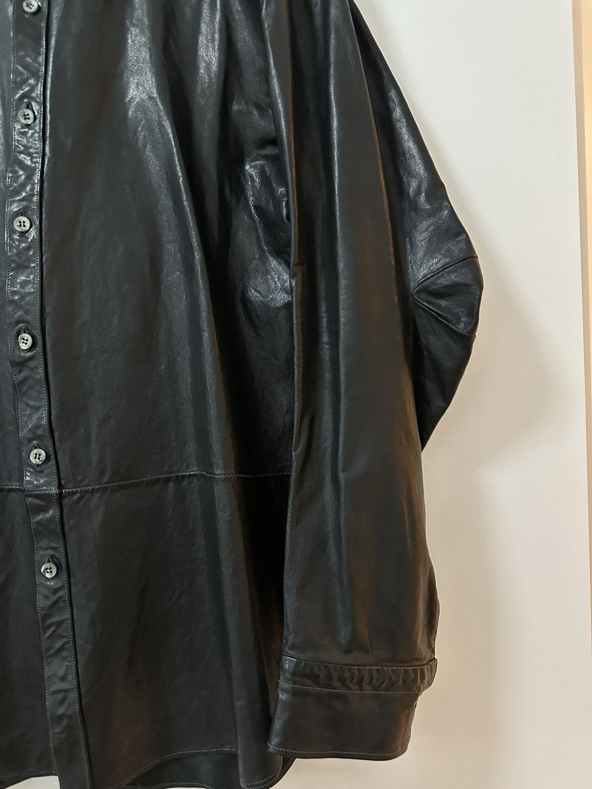 Carol Christian Poell CCP kangaroo leather shirt, Carol Christian Poell Size US XL / EU 56 / 4 - 4 Thumbnail