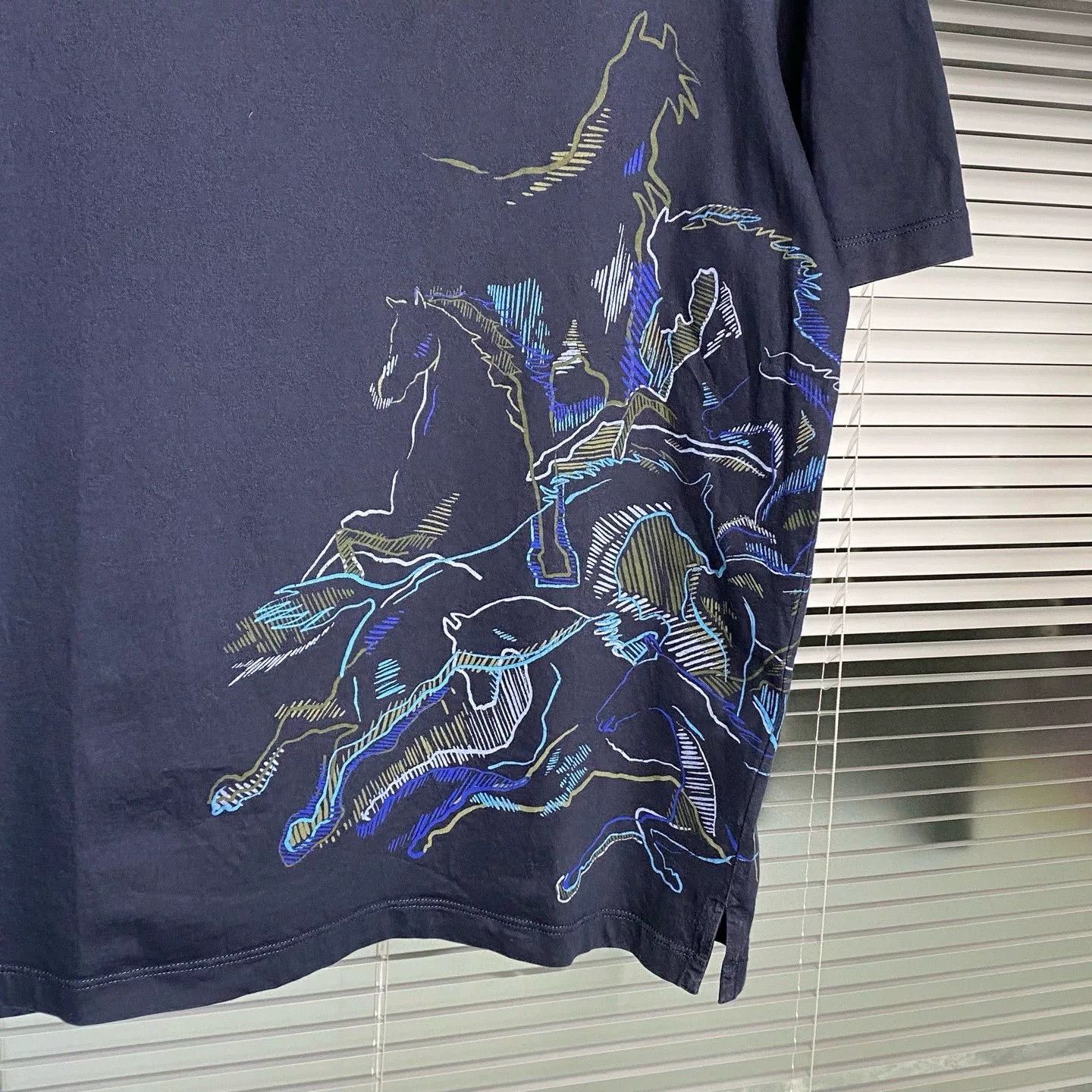 Hermes Hermes 2023 Summer Horse Print T-shirt M Size US M / EU 48-50 / 2 - 5 Thumbnail