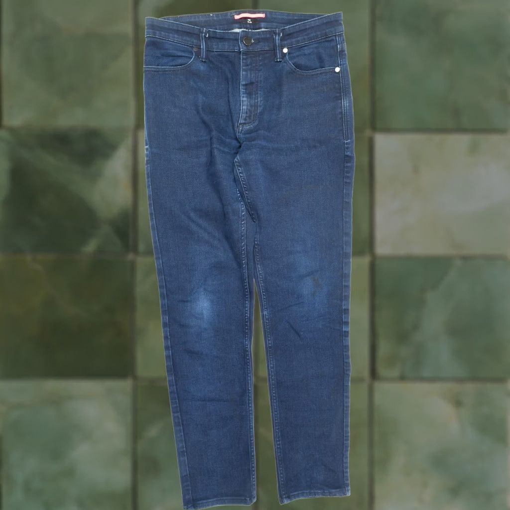 Rapha RAPHA Jeans Slim Fit Stretch Mid-Rise Denim Cycling Womens 32x32 Blue 5-Pocket Inseam 30 Inseam 30 Mens Womens? Size 24" / US 00 / IT 34 - 1 Thumbnail