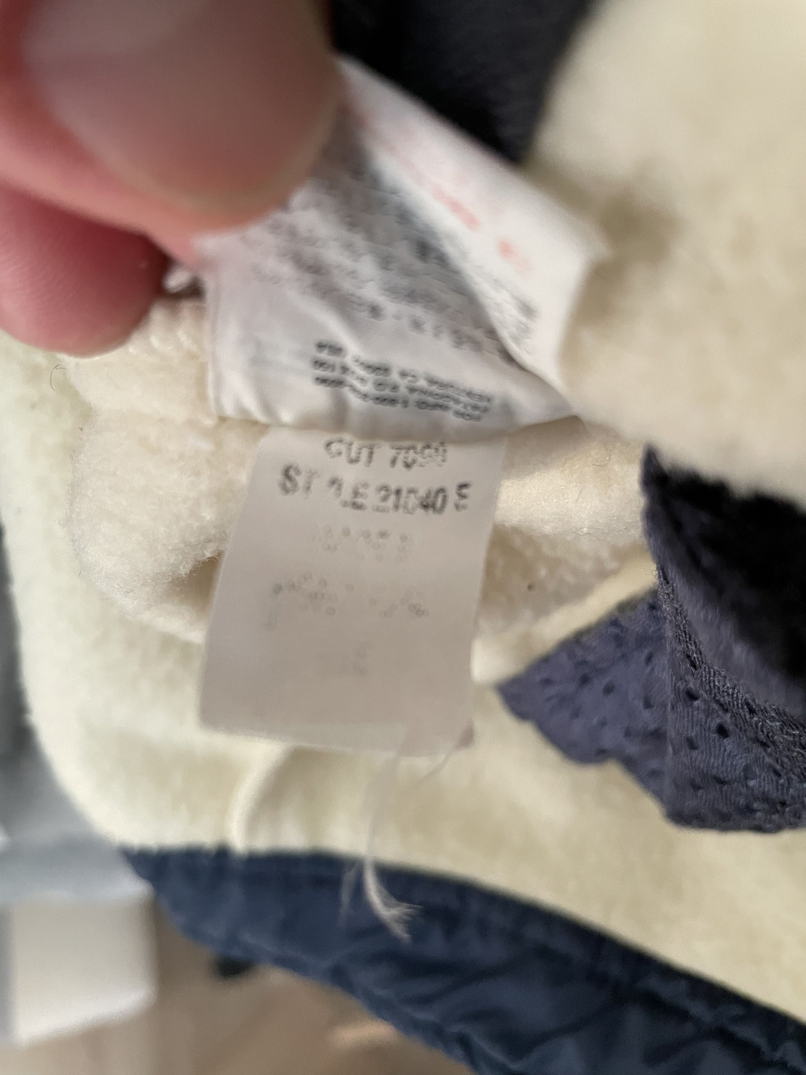 Patagonia 1995 Patagonia Synchilla Full-Zip Fleece - Cream/Navy - L Size US L / EU 52-54 / 3 - 15 Thumbnail