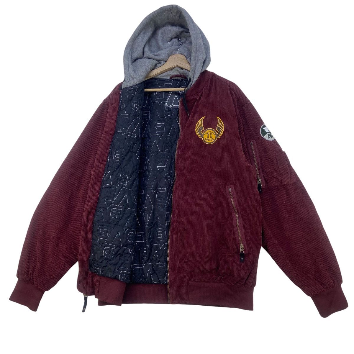 Analog × Japanese Brand Japanese Brand Analog Corduroy Bomber Style Jacket Size US L / EU 52-54 / 3 - 2 Thumbnail
